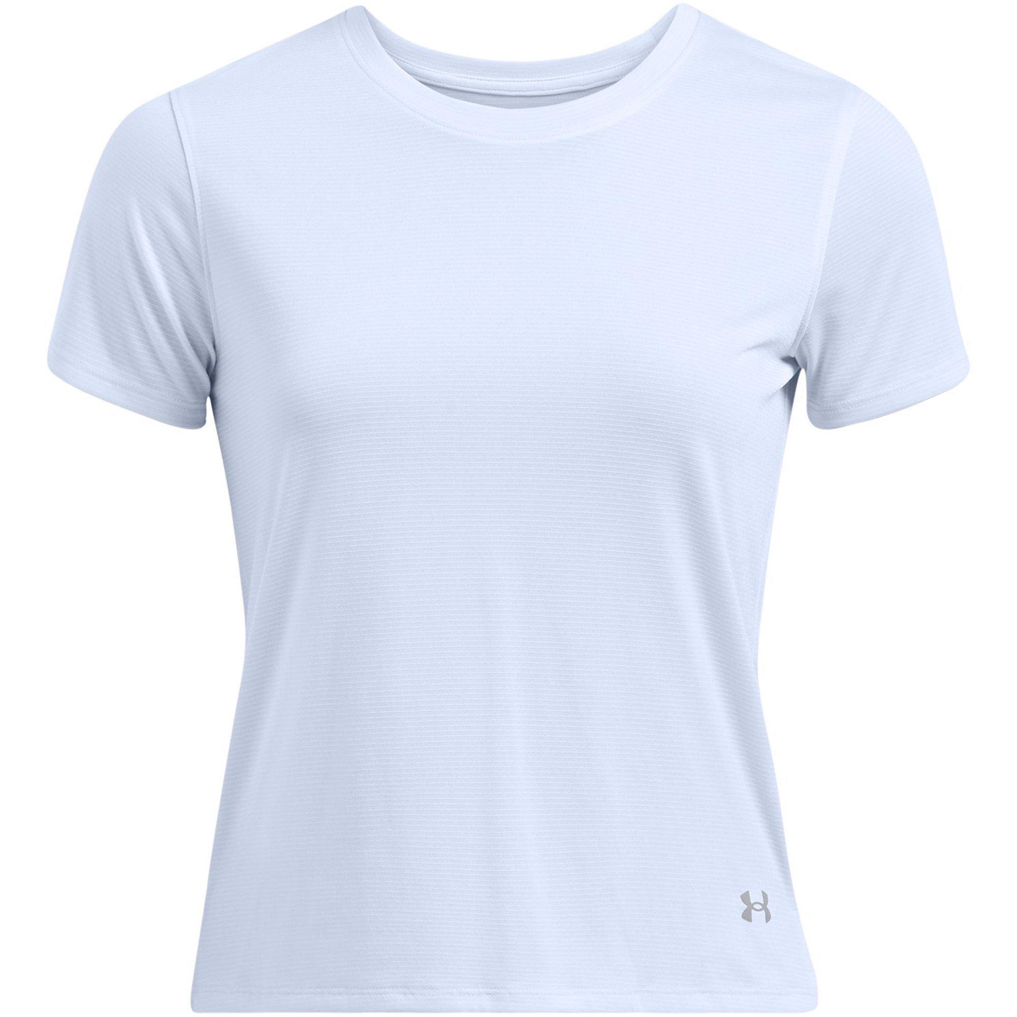 Under Armour Women's Ua Launch Short Sleeve - Nimbus Blue - 14 (L)