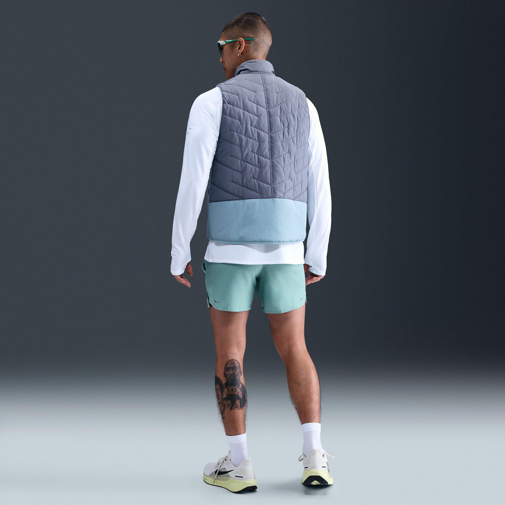 Cannon/Blk/Silv - Nike - Nike Stride 5In Shrt Sn61 - 4