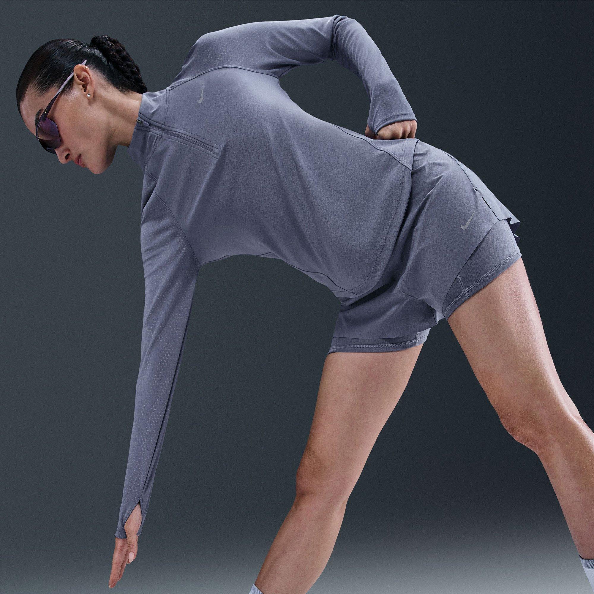 Indigo/Silver - Nike - Swift 2in1 Shrt Ld64 - 2