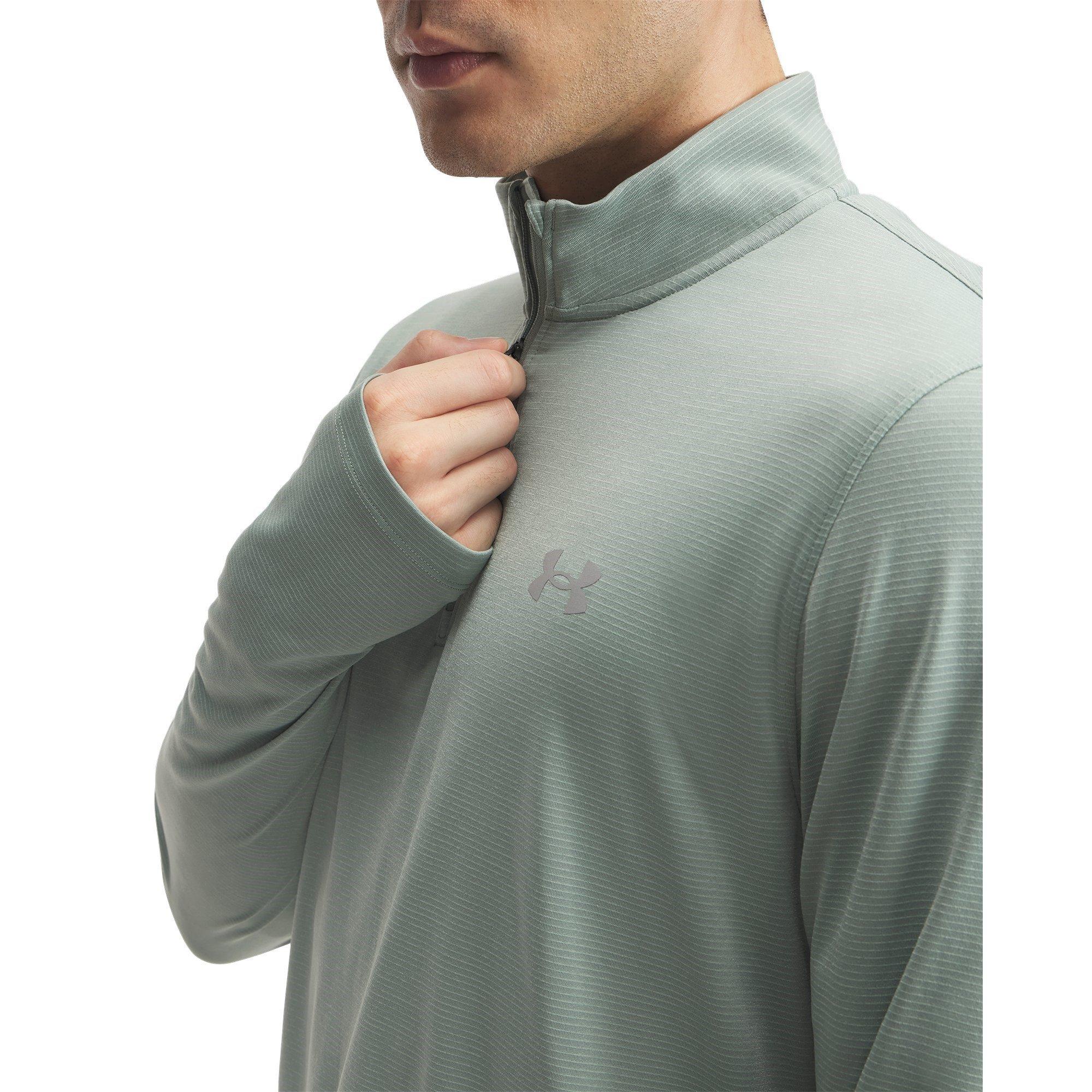Green - Under Armour - Launch 4 Zipped Long-Sleeve Performance Top - 3