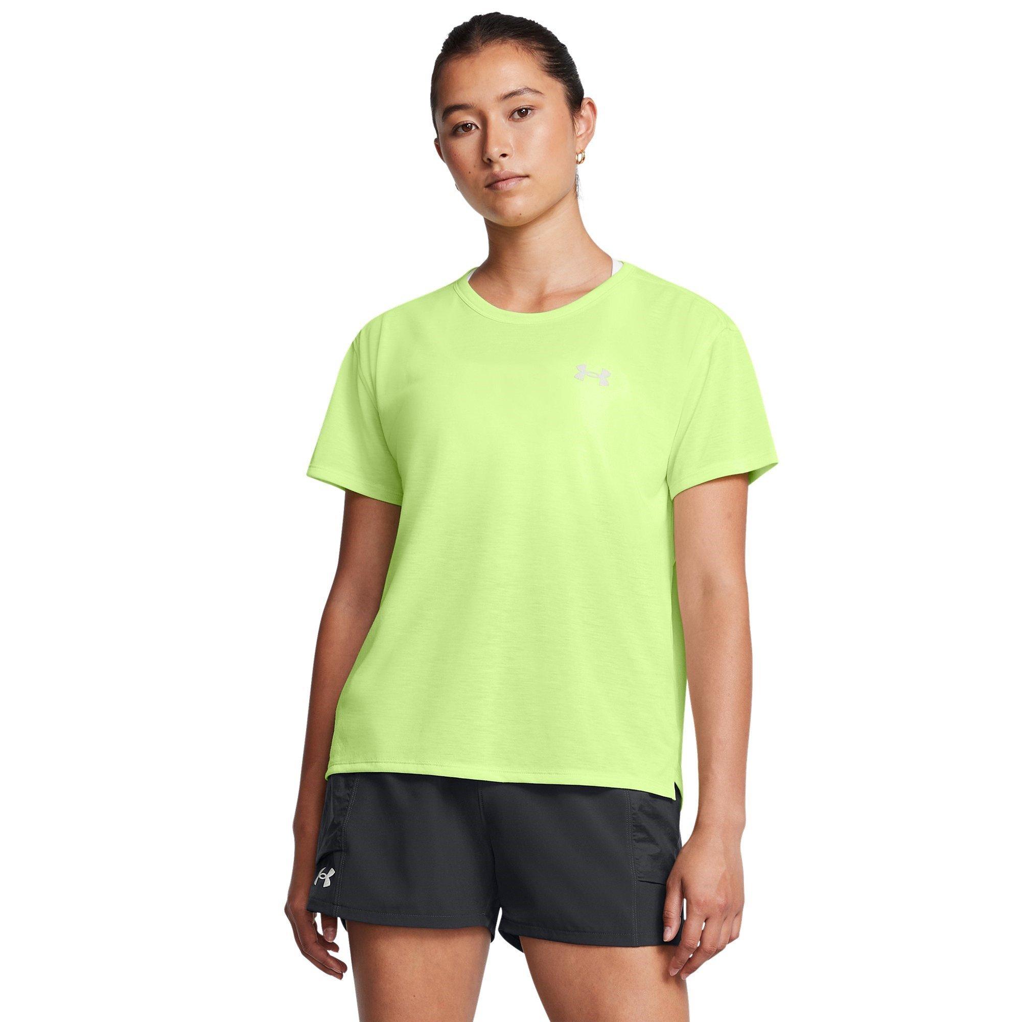 Green - Under Armour - Trial Run Short-Sleeve Performance Running Top - 3