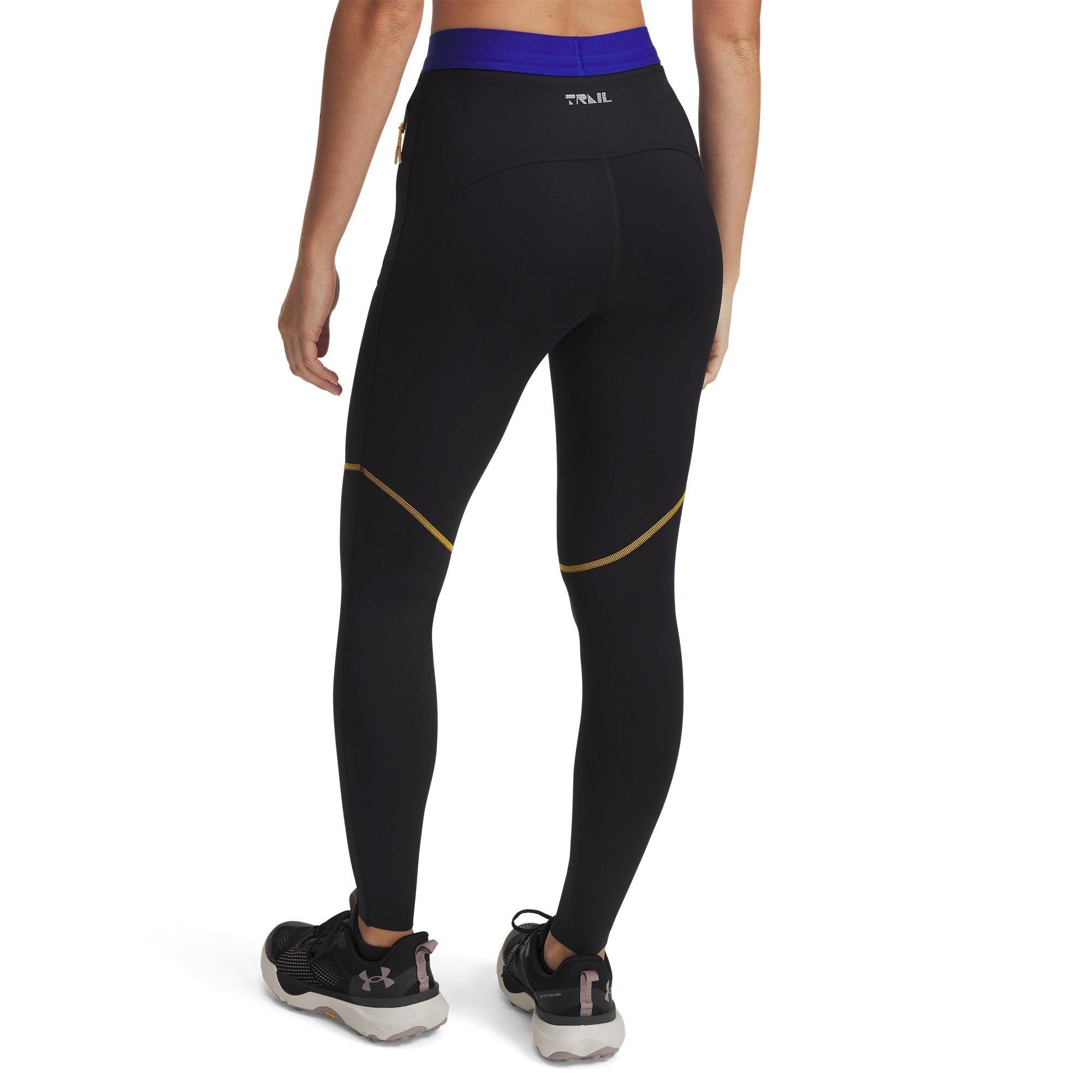 Black - Under Armour - Performance Running Tights - 2