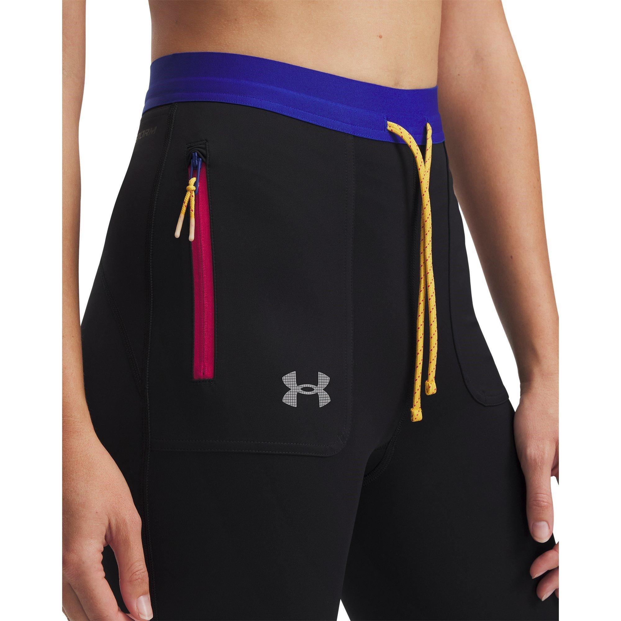Black - Under Armour - Performance Running Tights - 3