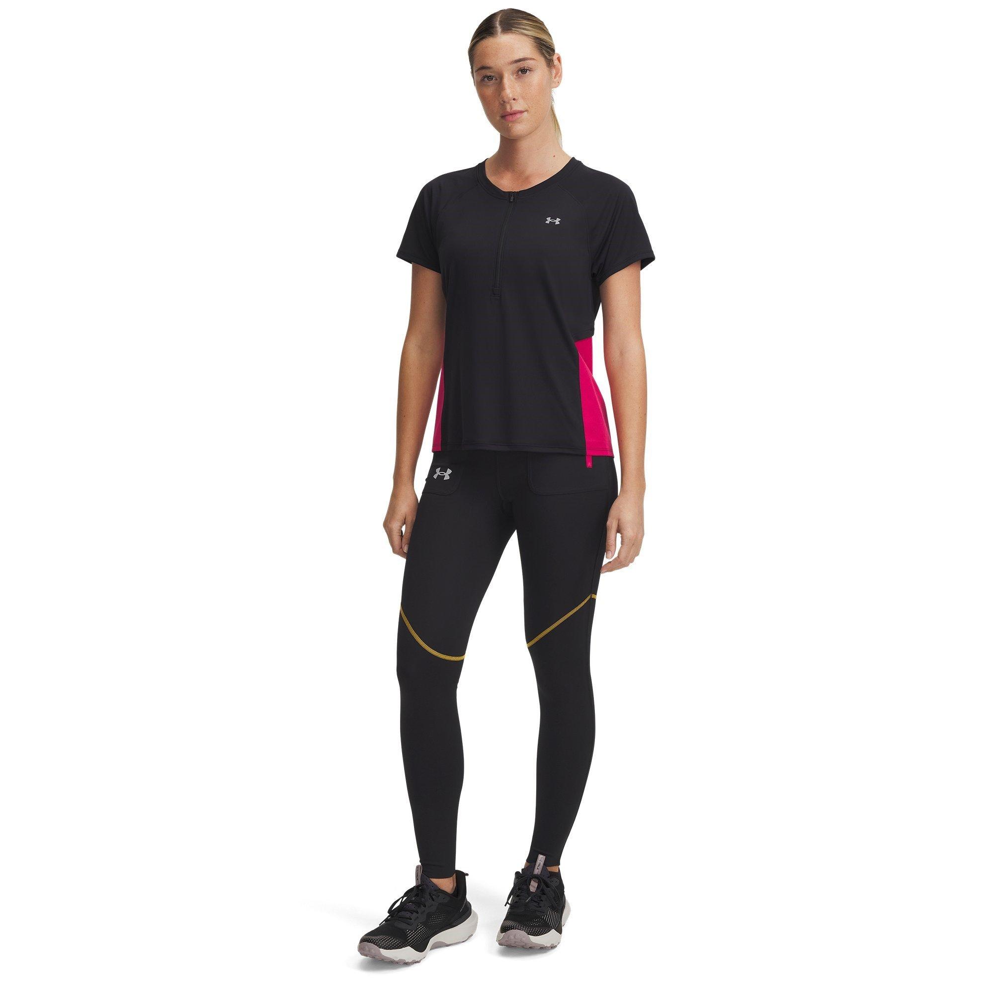 Black - Under Armour - Performance Running Tights - 4