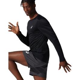 Asics Mens Core LS running perforated Top