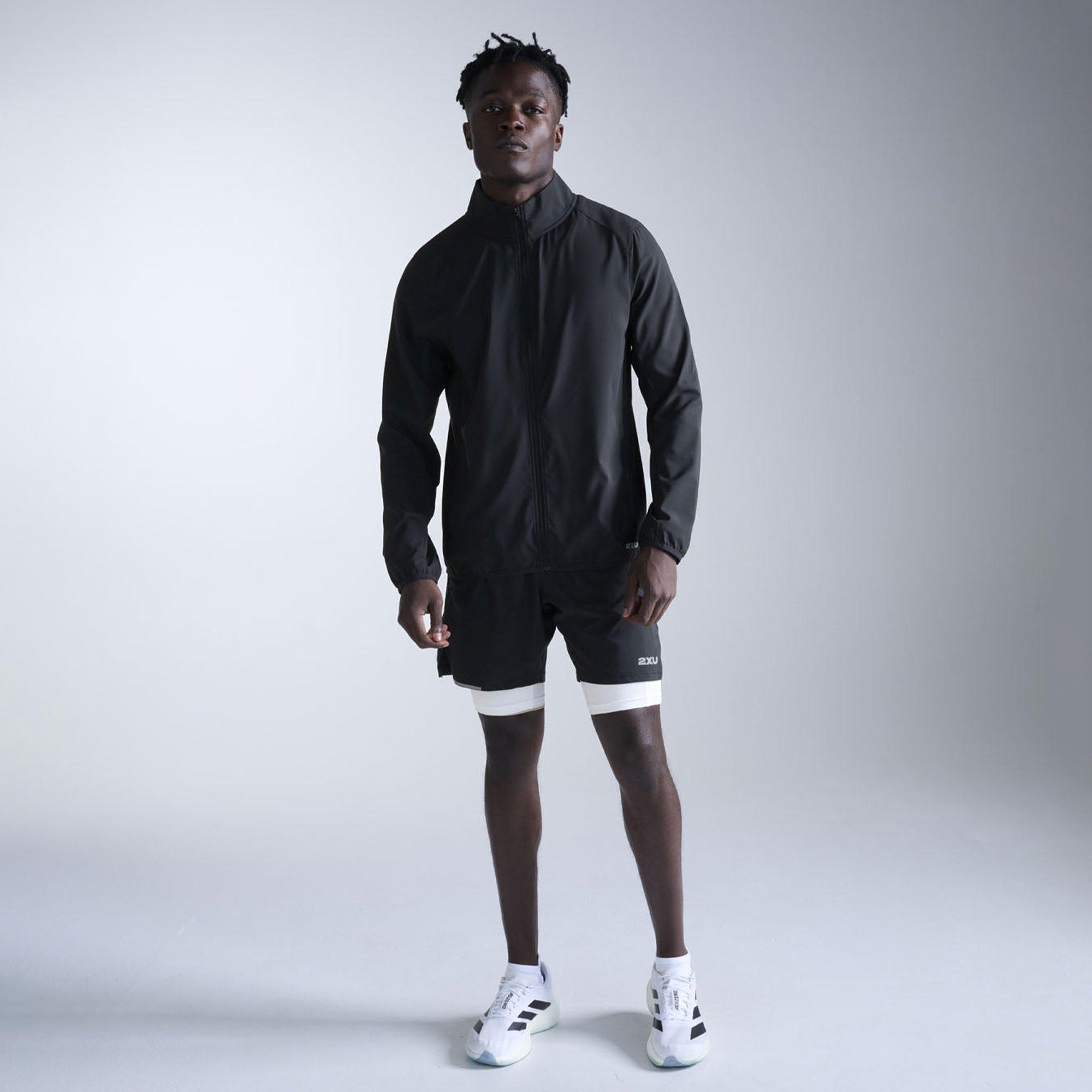 Black/Silver - 2XU - Men's Performance Running Jacket - 5