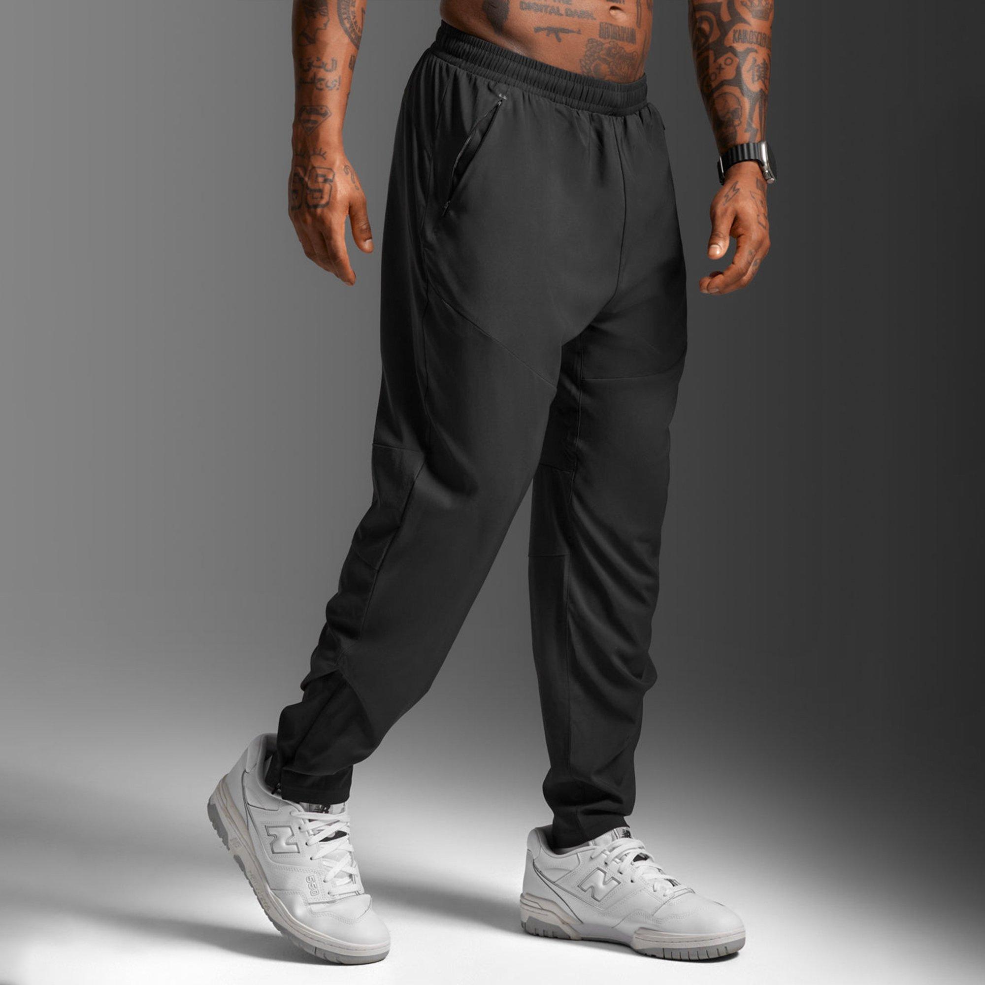 Black/Silver - 2XU - Men's Performance Tracksuit Bottom - 3