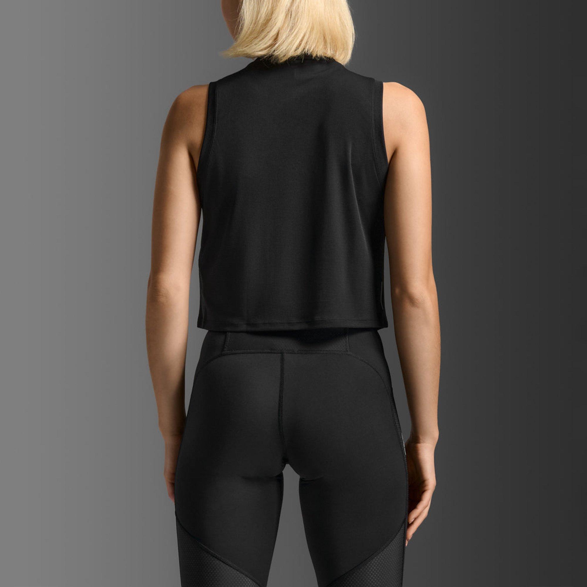 Black/Silver - 2XU - Women's Performance Running Vest - 2