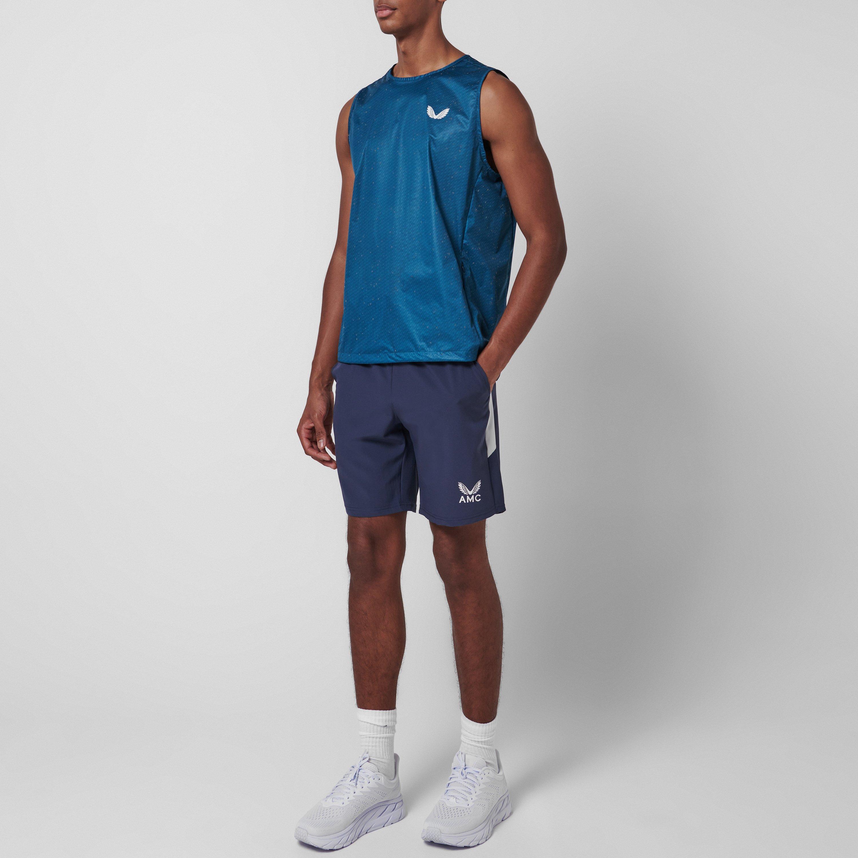 Verde azulado - Castore - Men's Triton Water Resistant Reflective Performance Training Jacket - 3