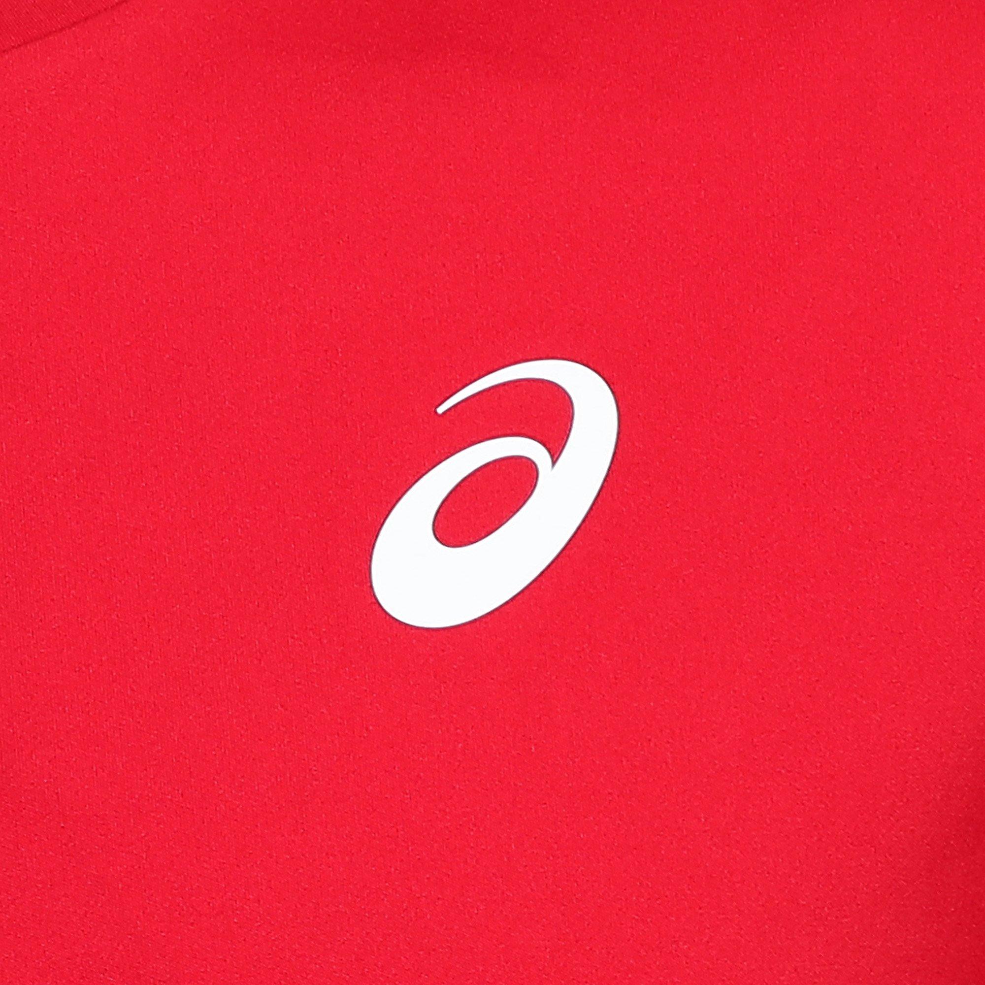 Classic Red - Asics - Men's Team SS Tee Short Sleeve Performance Running Top - 3