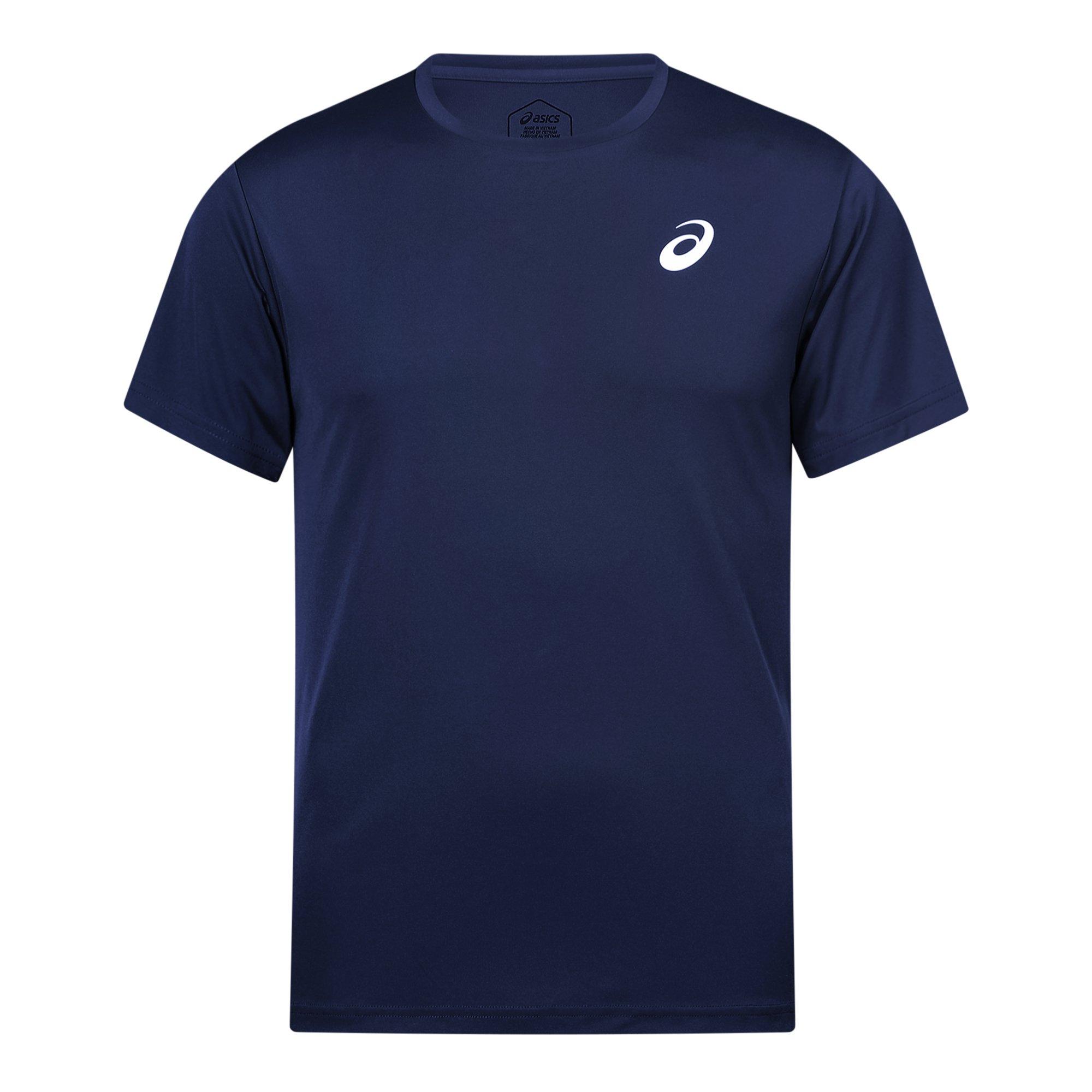 Peacoat - Asics - Men's Team SS Tee Short Sleeve Performance Running Top - 1