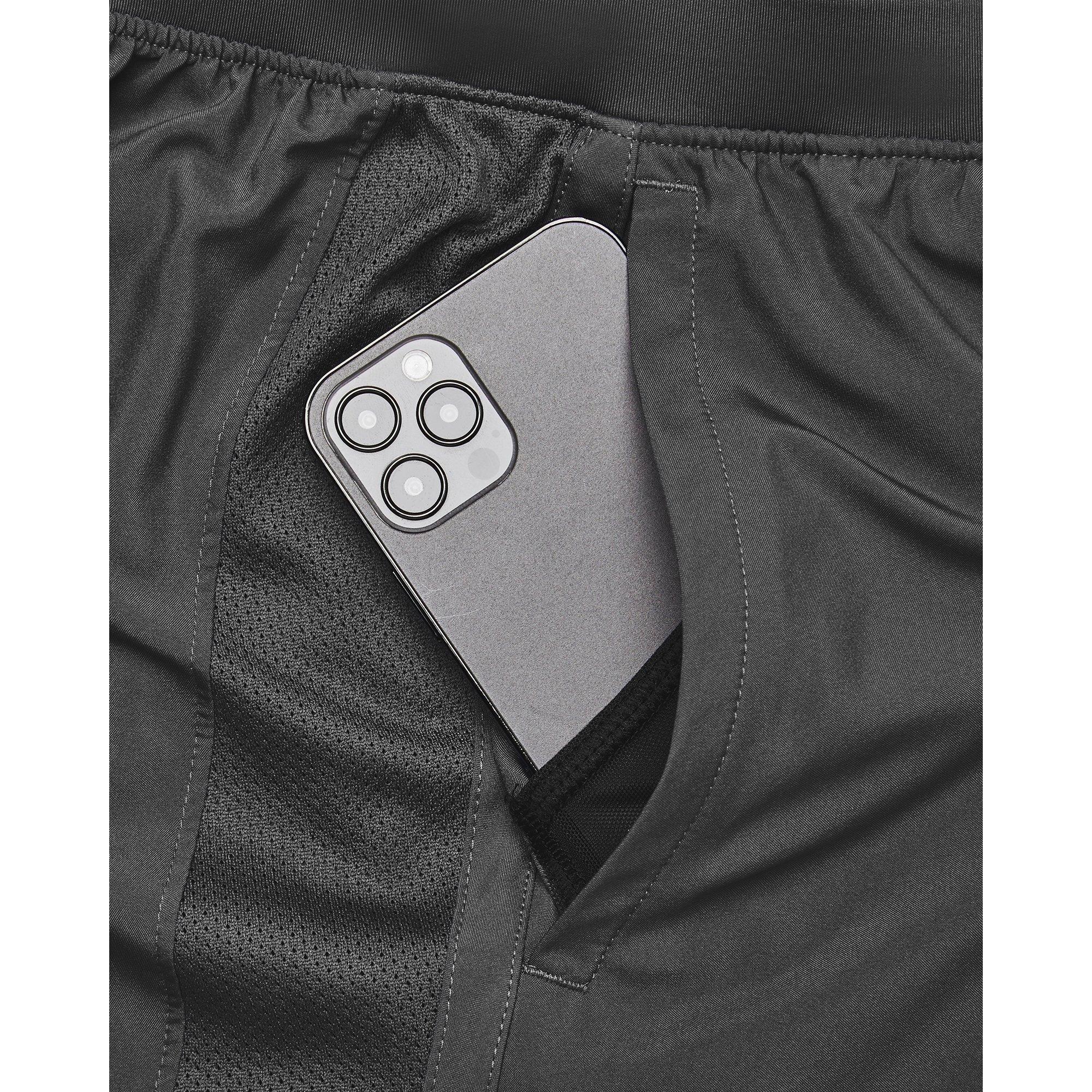 C Rock/Reflect - Under Armour - Men's UA Launch Run 2-in-1 Shorts - 6