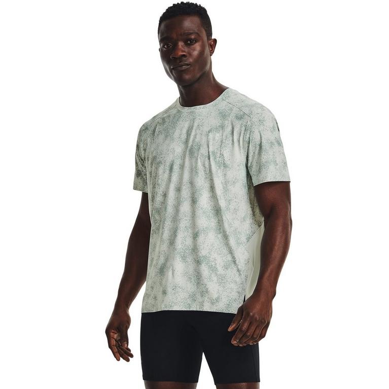 Illusion Vert - Under Armour - Under Armour Ua Iso-Chill Laser Ss Ii Running Top Mens - 2