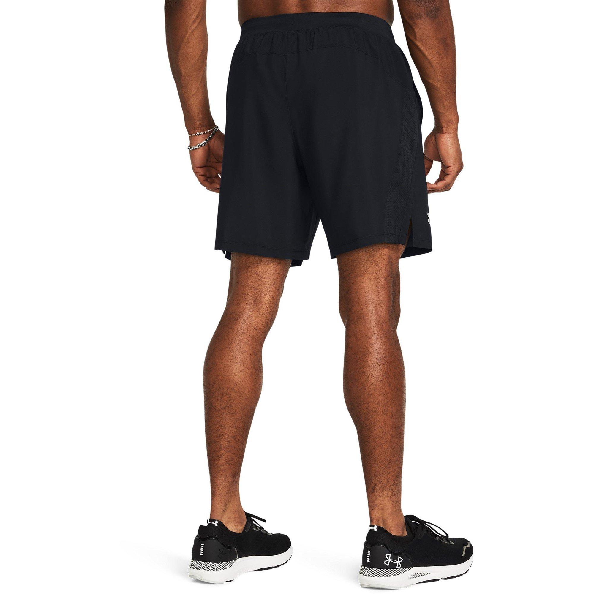 Black - Under Armour - Armour Launch 2-in-1 7 Shorts - 4