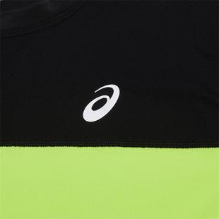 Black/Green - Asics - Race Mens Running T Shirt - 3
