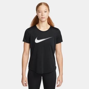 Nike logo-print track polo shirt