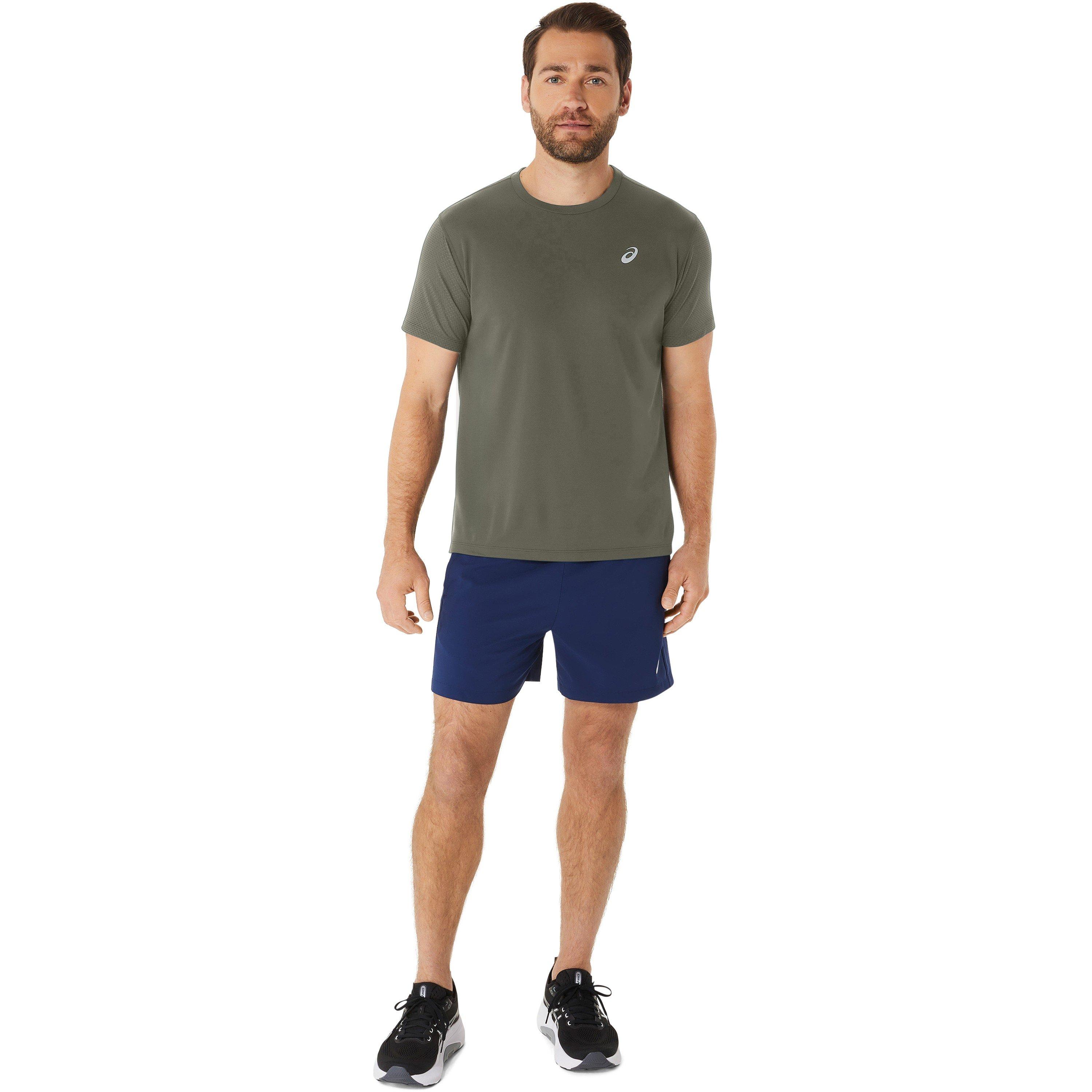 Mantle Green - Asics - Men's Short Sleeve Performance Running Top - 4
