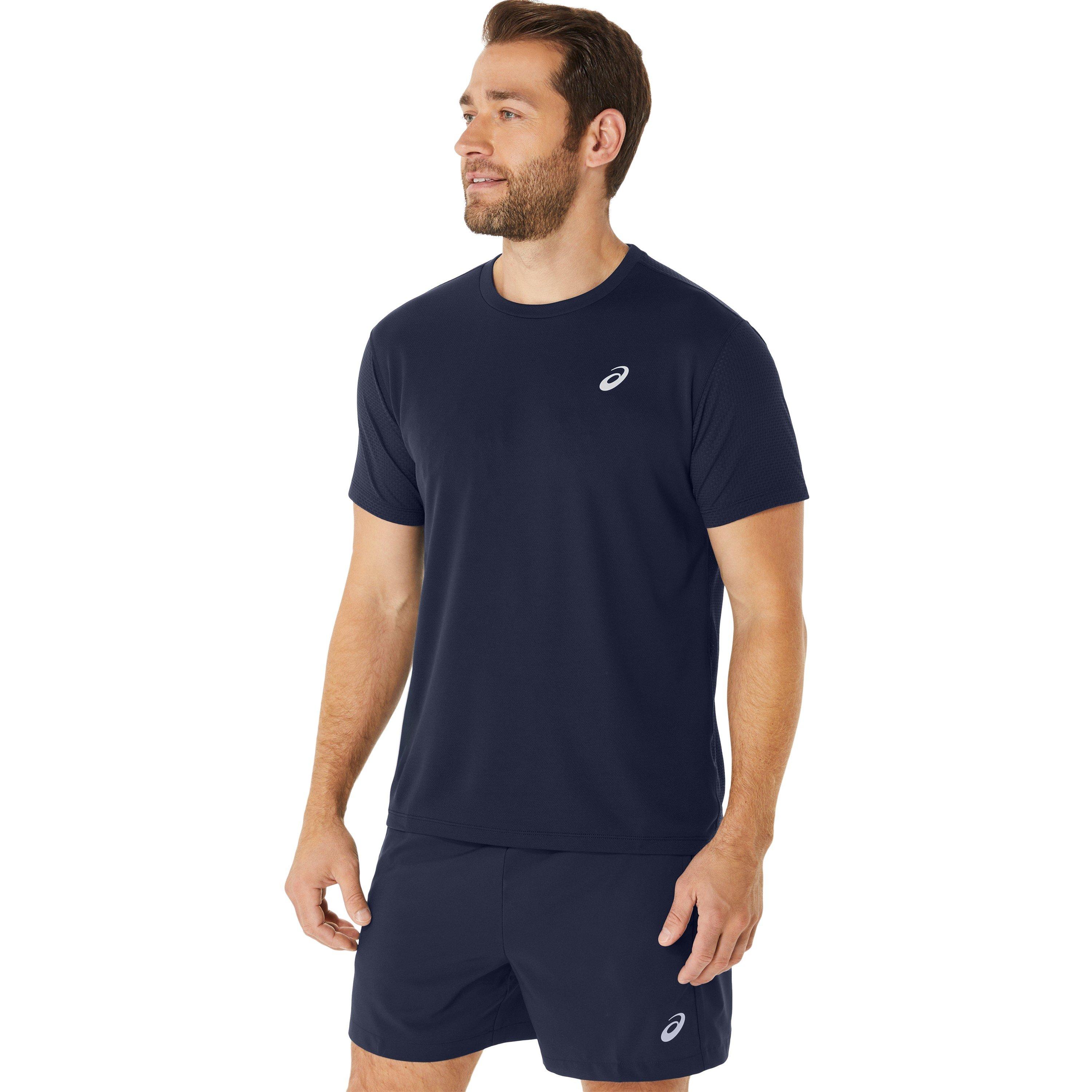 Midnight - Asics - Men's Short Sleeve Performance Running Top - 1
