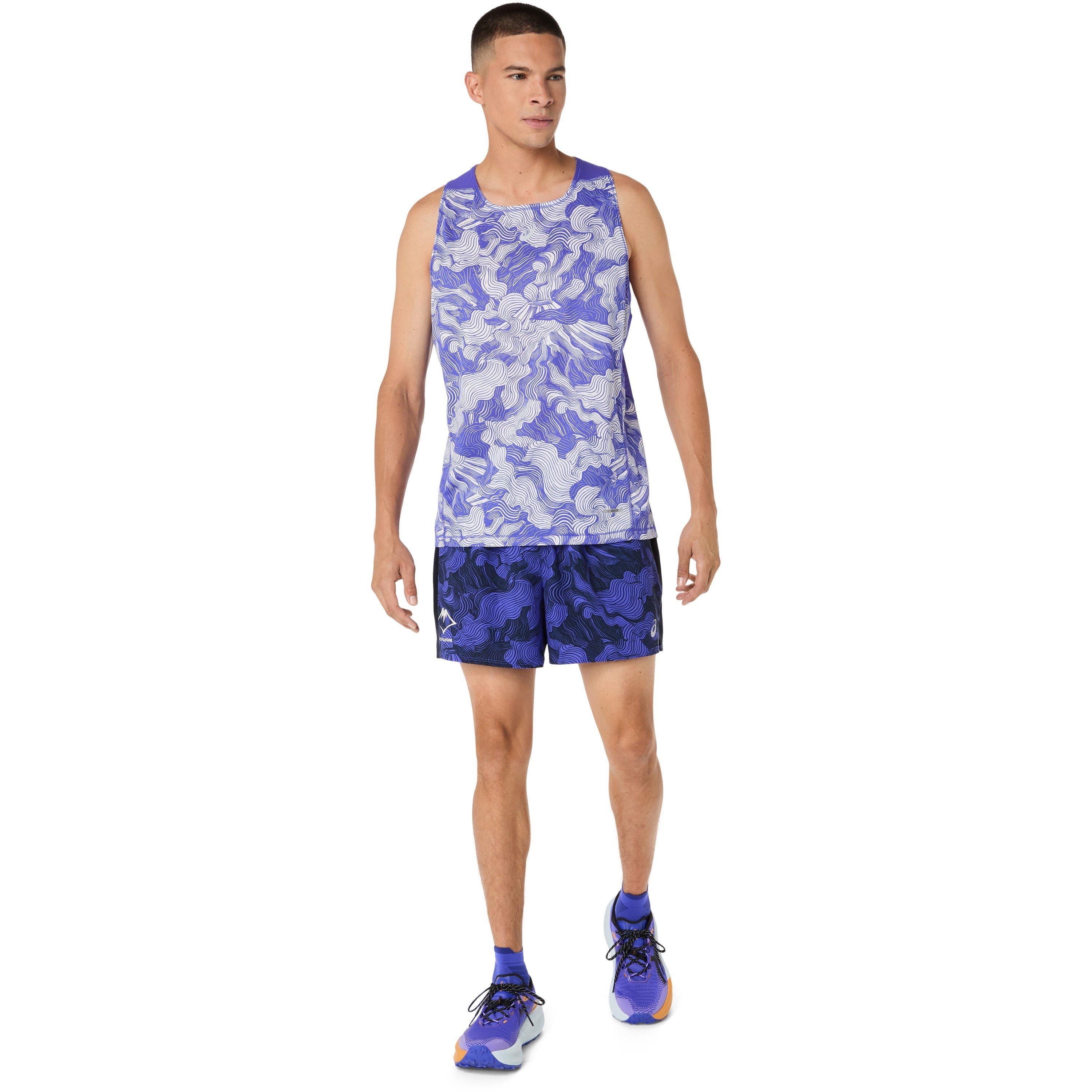 Cobalt Burst - Asics - Men's Performance Running Vest - 6