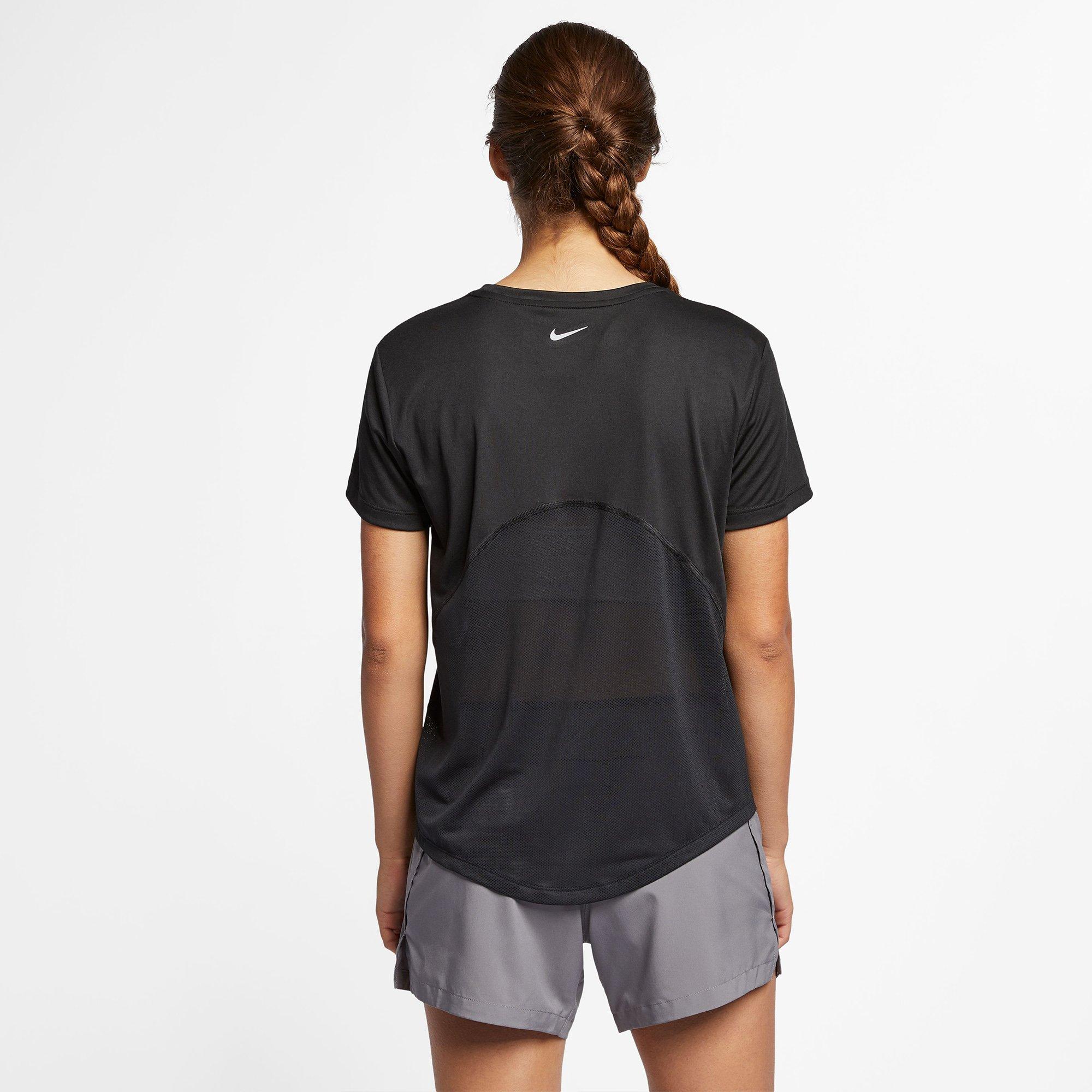 Black - Nike - Nike Miler Top SS Ld99 - 6