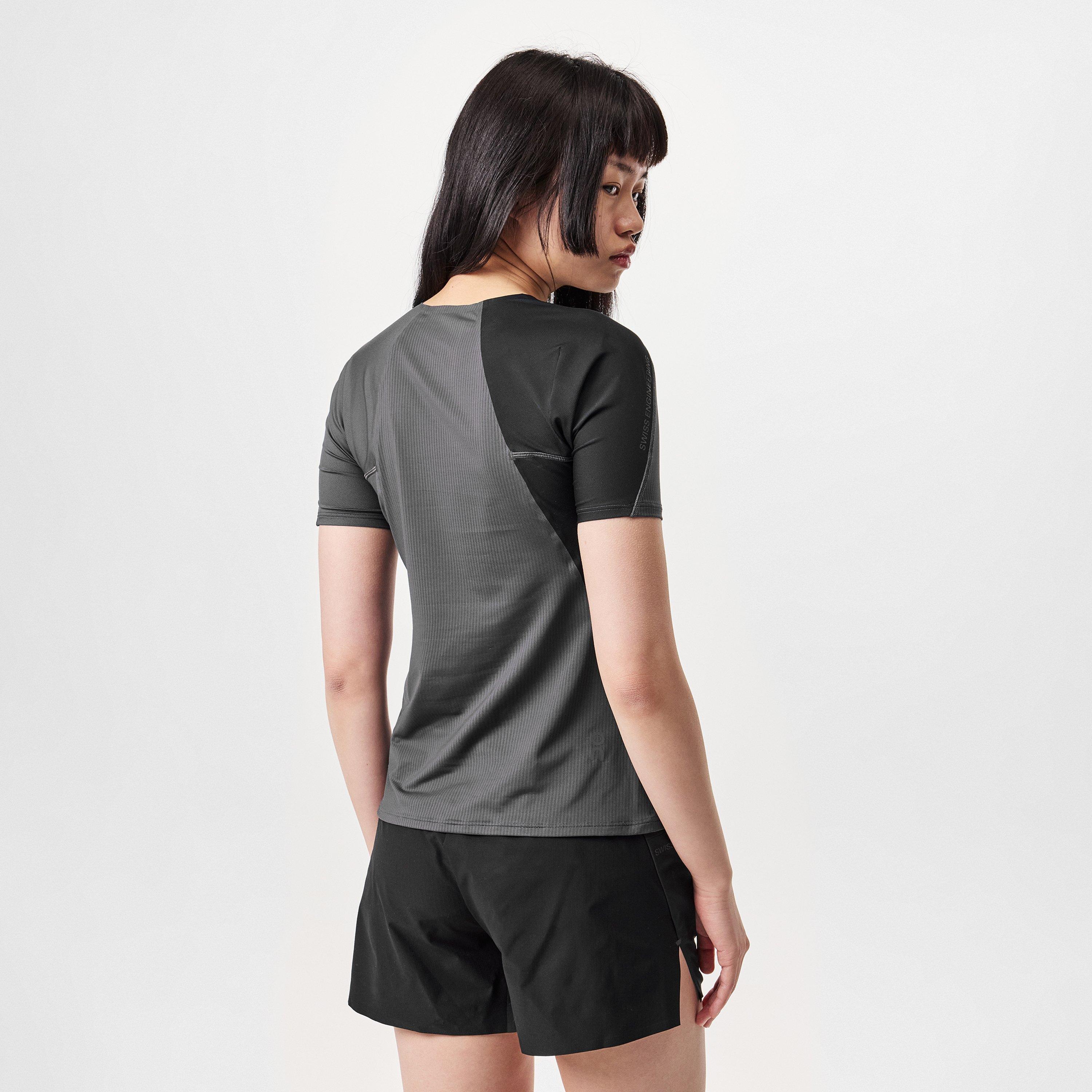 Eclipse Black - On - Women's Ultra Short-Sleeve Performance Running Top - 4