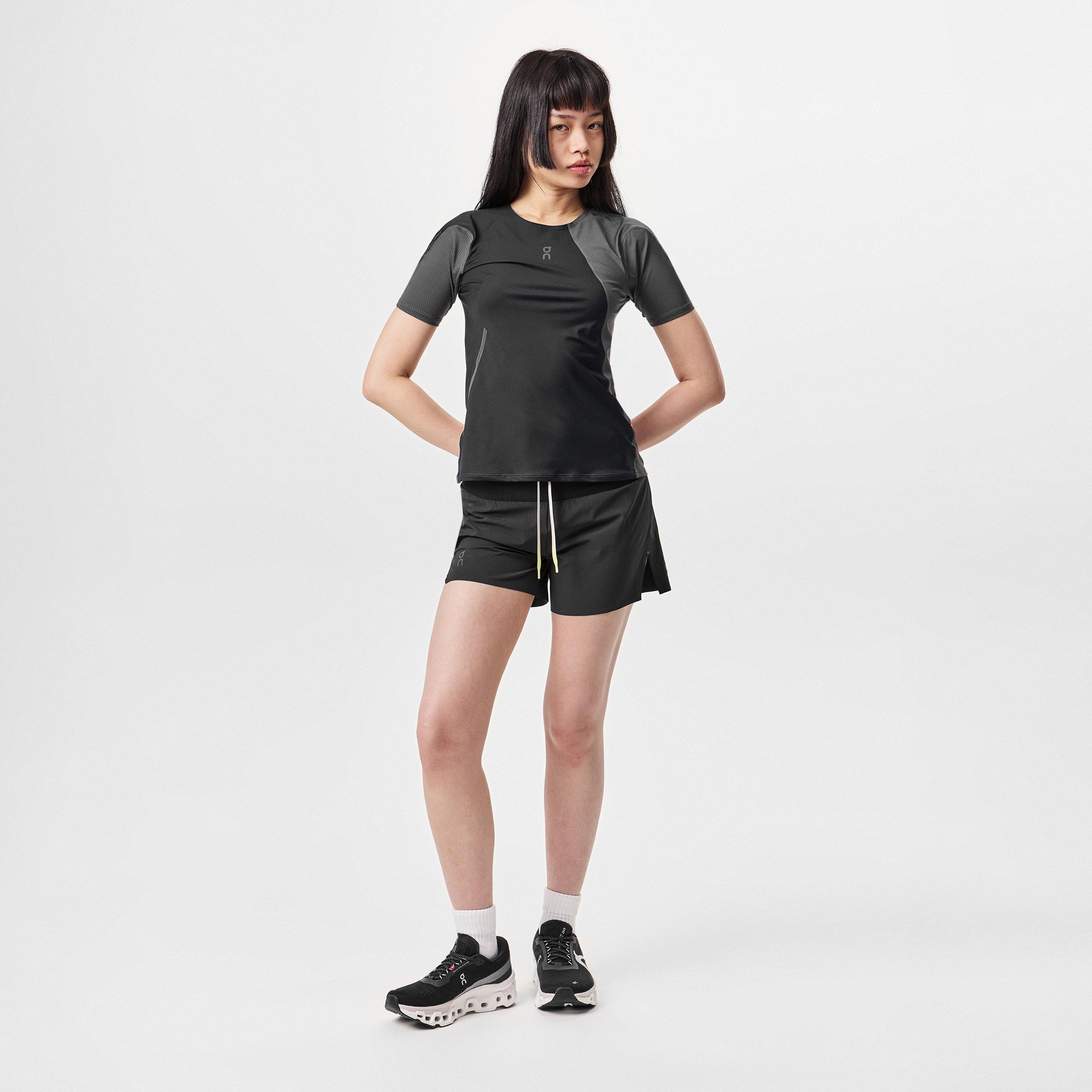 Eclipse Black - On - Women's Ultra Short-Sleeve Performance Running Top - 6