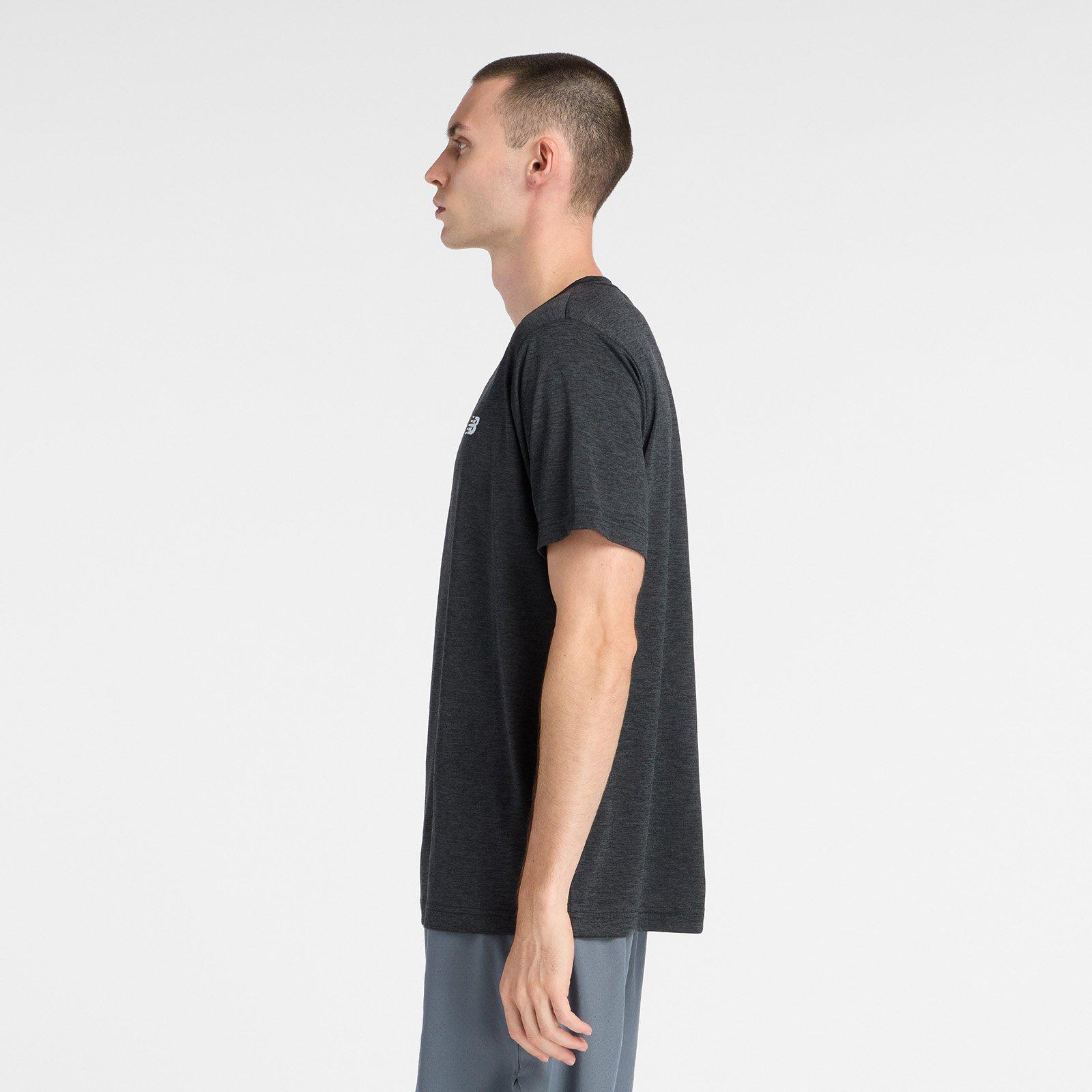Black Hther - New Balance - Men's Short Sleeve Performance Running Top - 2