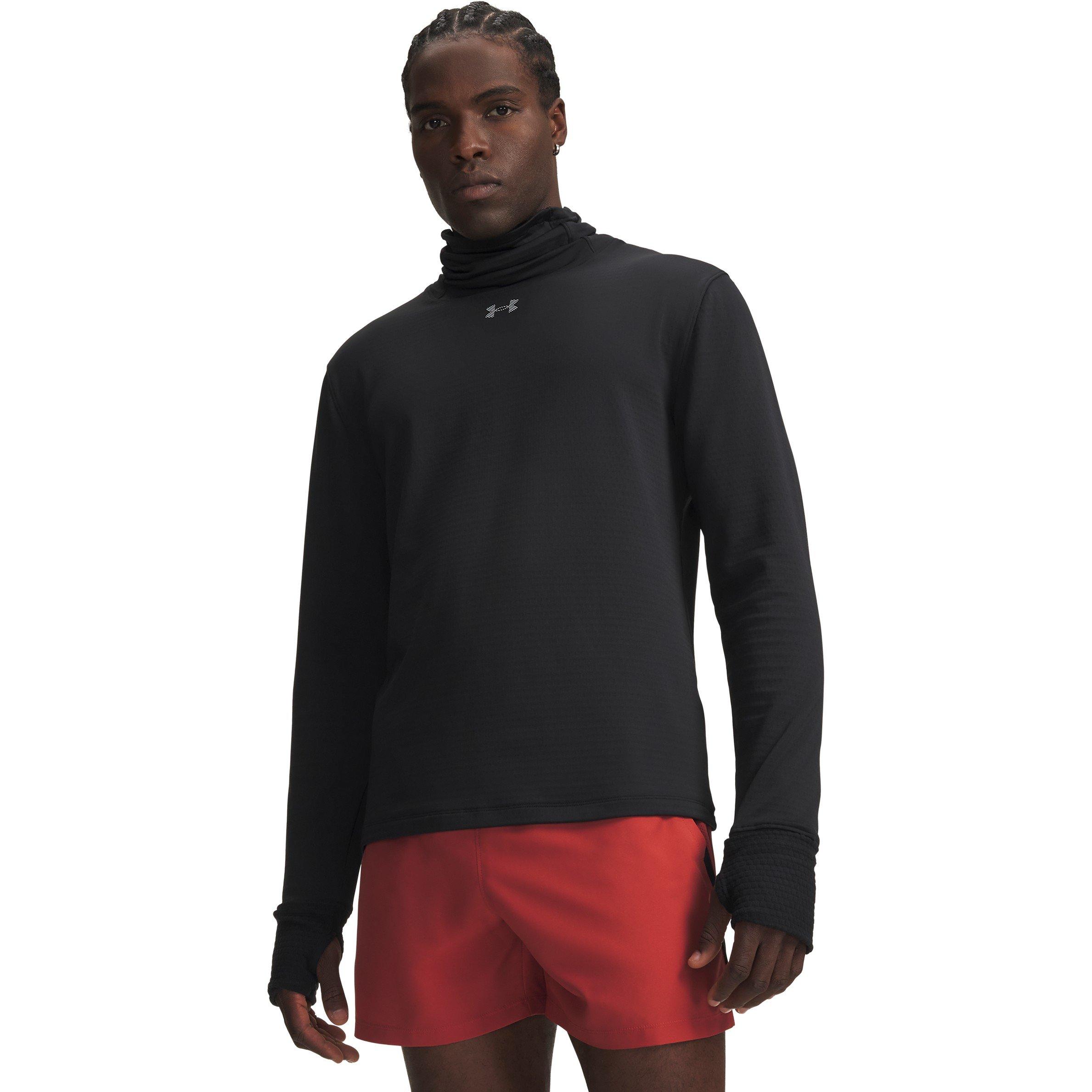 Ultimate Black - Under Armour - Men's Velociti CW Layer Long Sleeve Performance Running Top - 1
