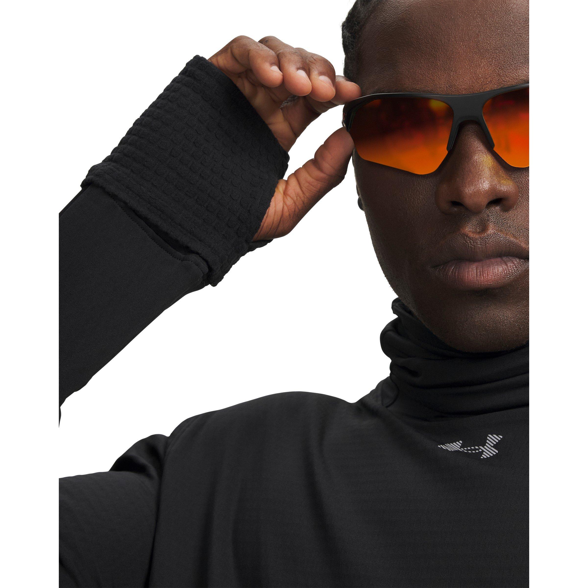 Ultimate Black - Under Armour - Men's Velociti CW Layer Long Sleeve Performance Running Top - 3