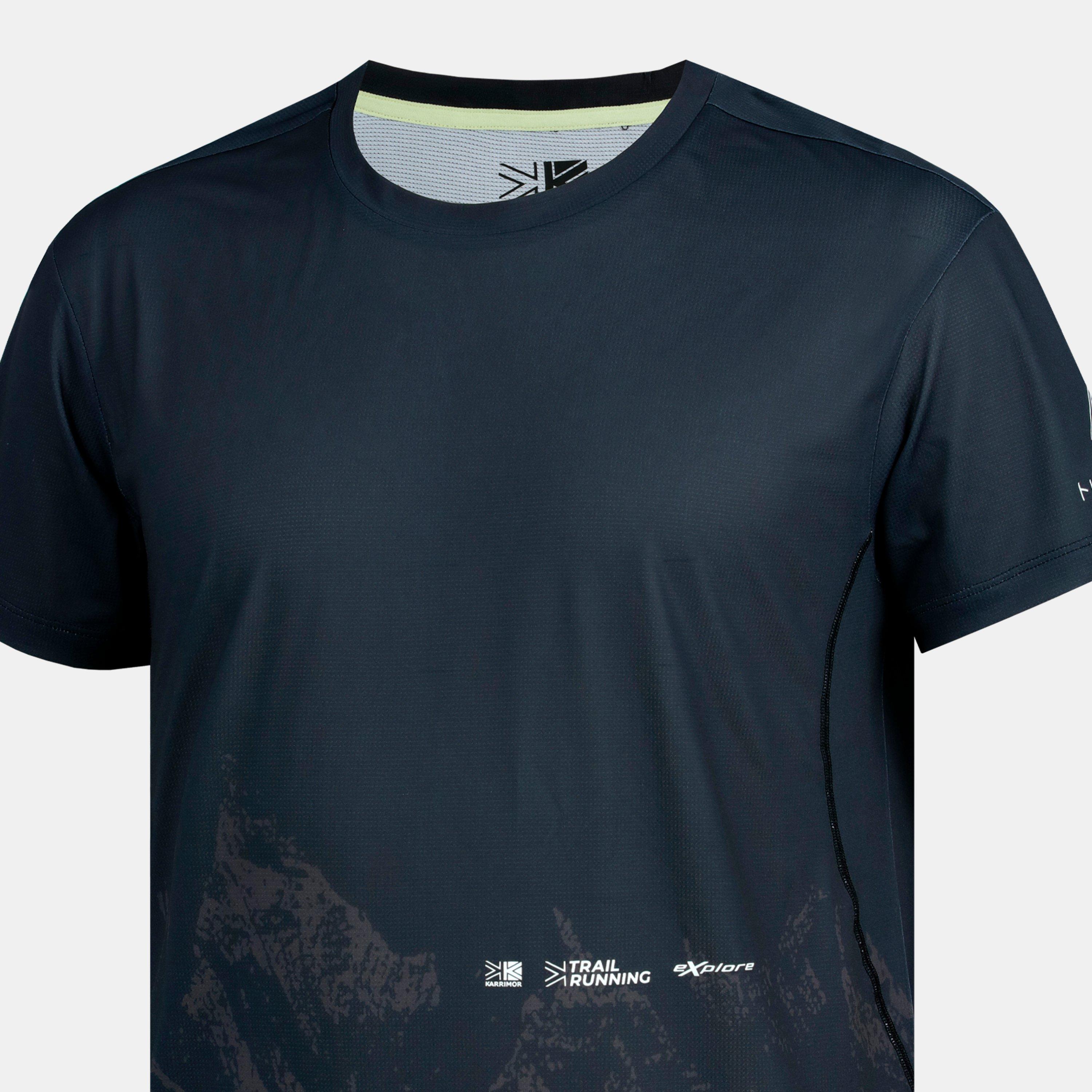 Black - Karrimor - Mens Trail Short-Sleeve Performance Running Top - 4