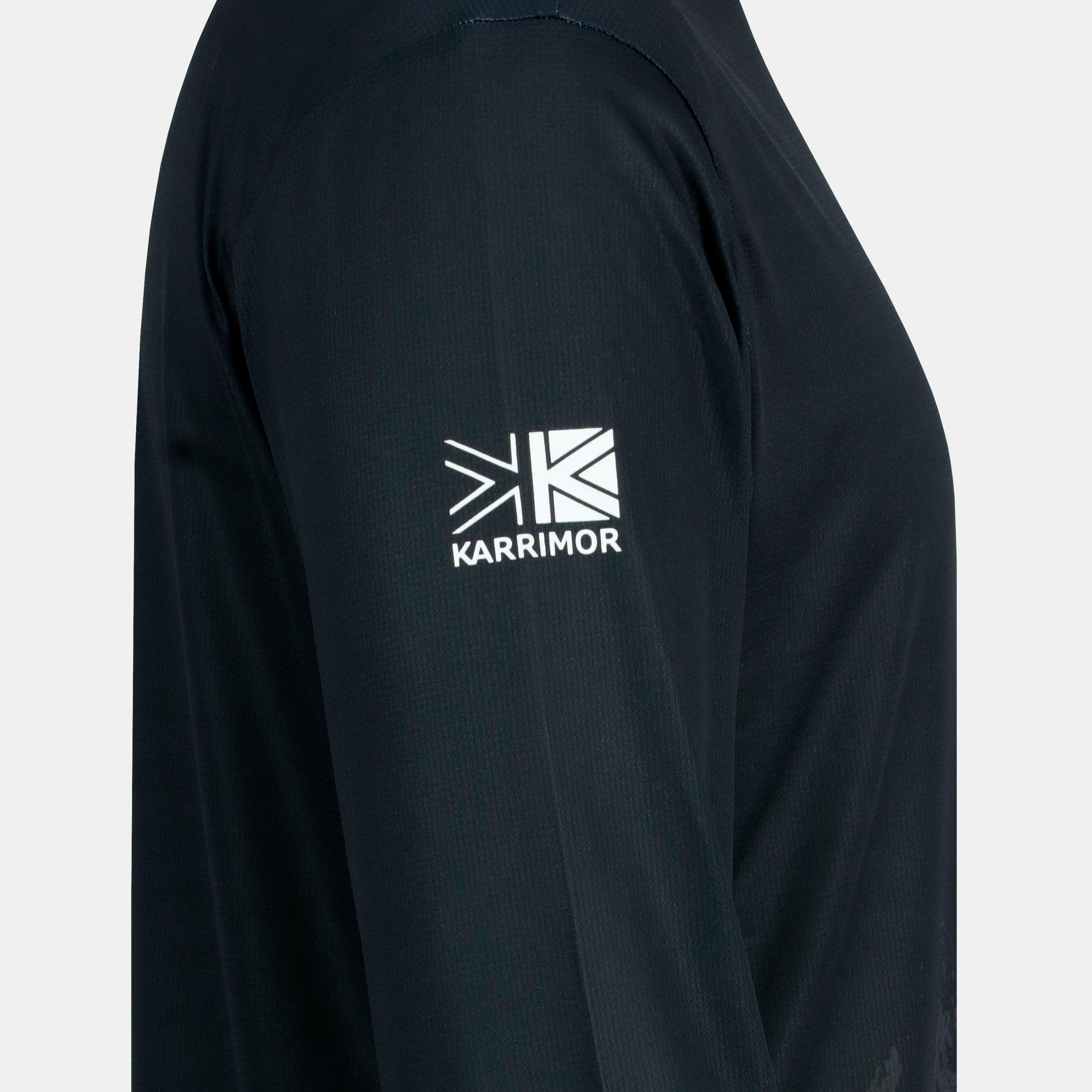 Schwarz - Karrimor - Mens Long-Sleeve Performance Running Top - 7