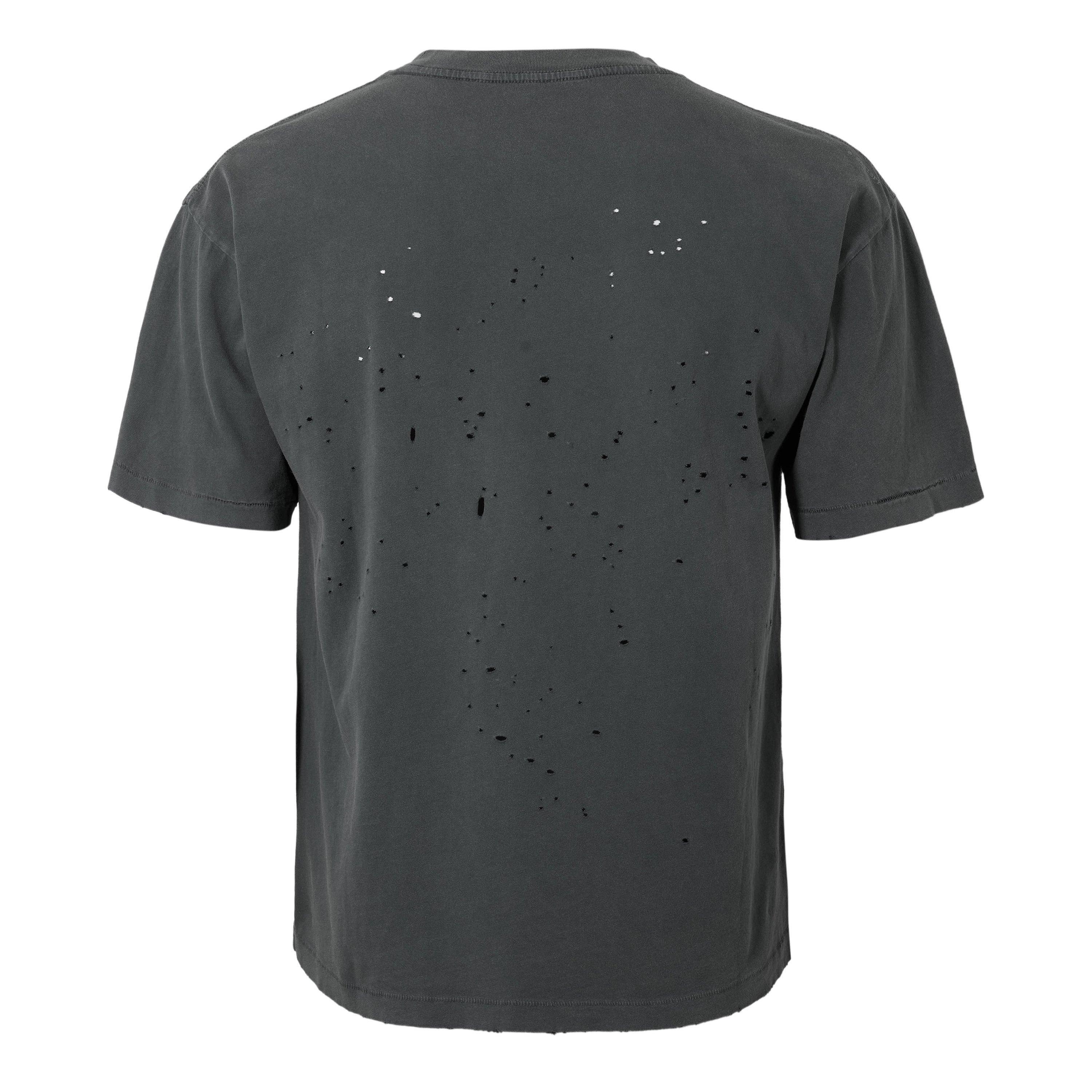 Faded Black - Satisfy - Men's Short Sleeve Performance Running Top - 2
