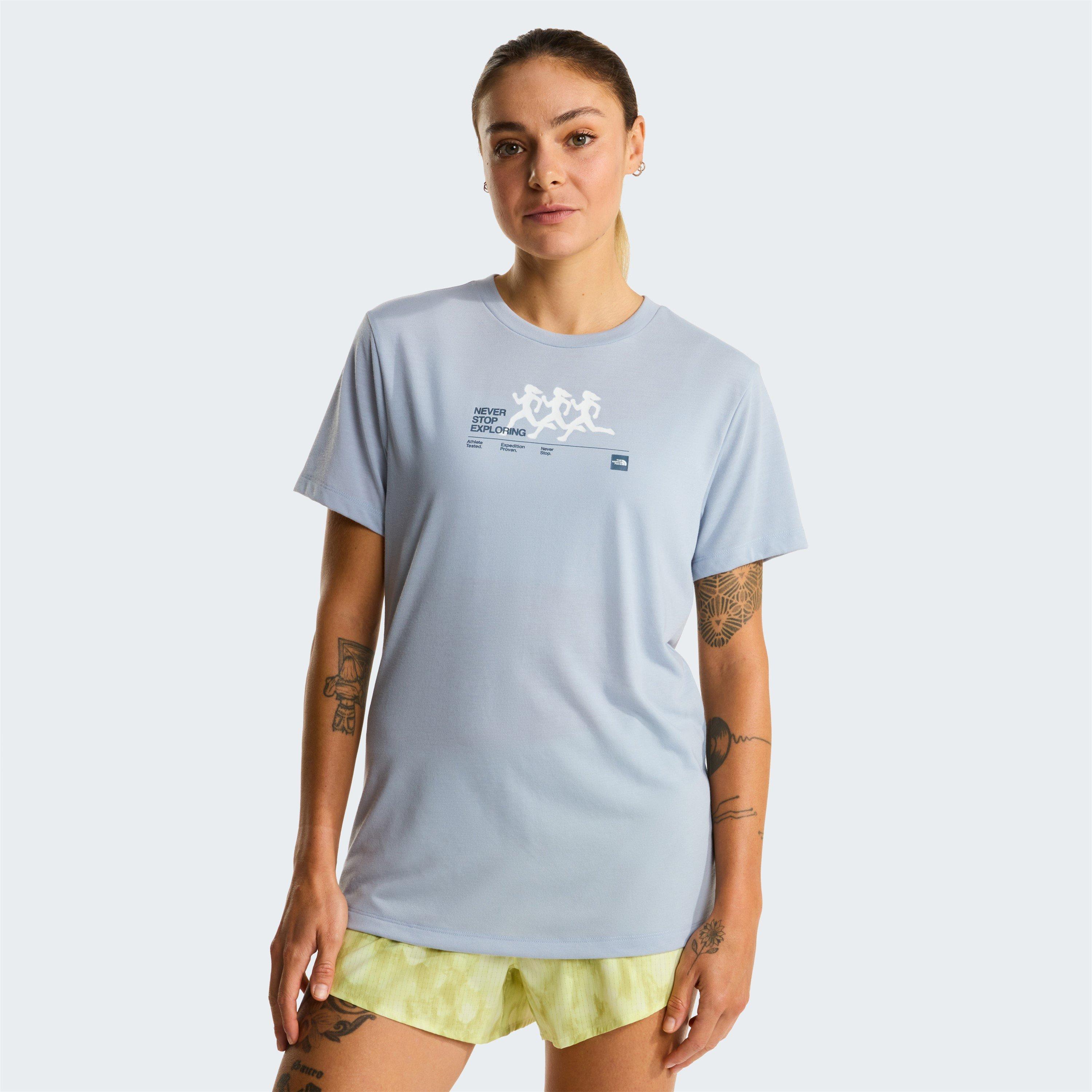 Gris givre - The North Face - TNF Bitmap Tee Womens - 3