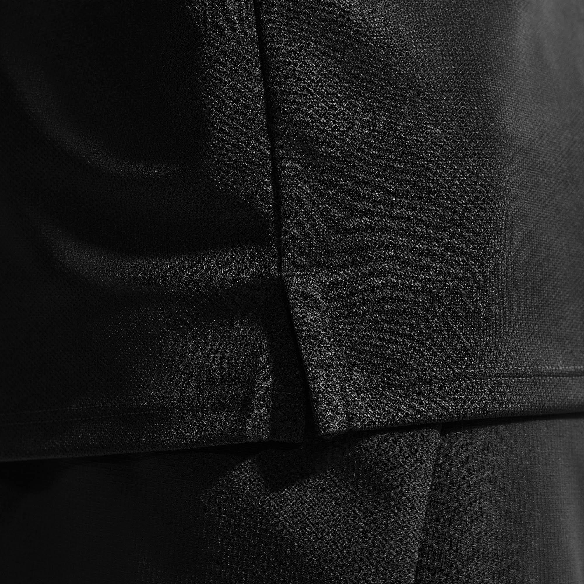 Black/R.Silver - Nike - Men's UV Miler Long Sleeve Running Top - 6
