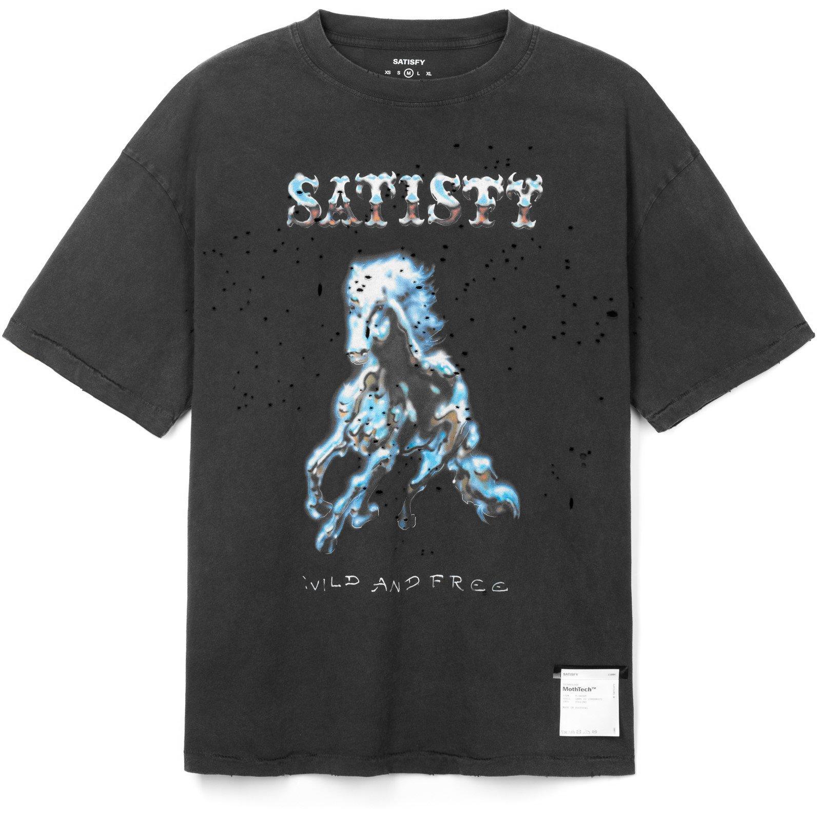 Satisfy MothTech T-Shirt Tシャツ M Satisfy | Mens MothTech Wild & Free T-Shirt | Flannels