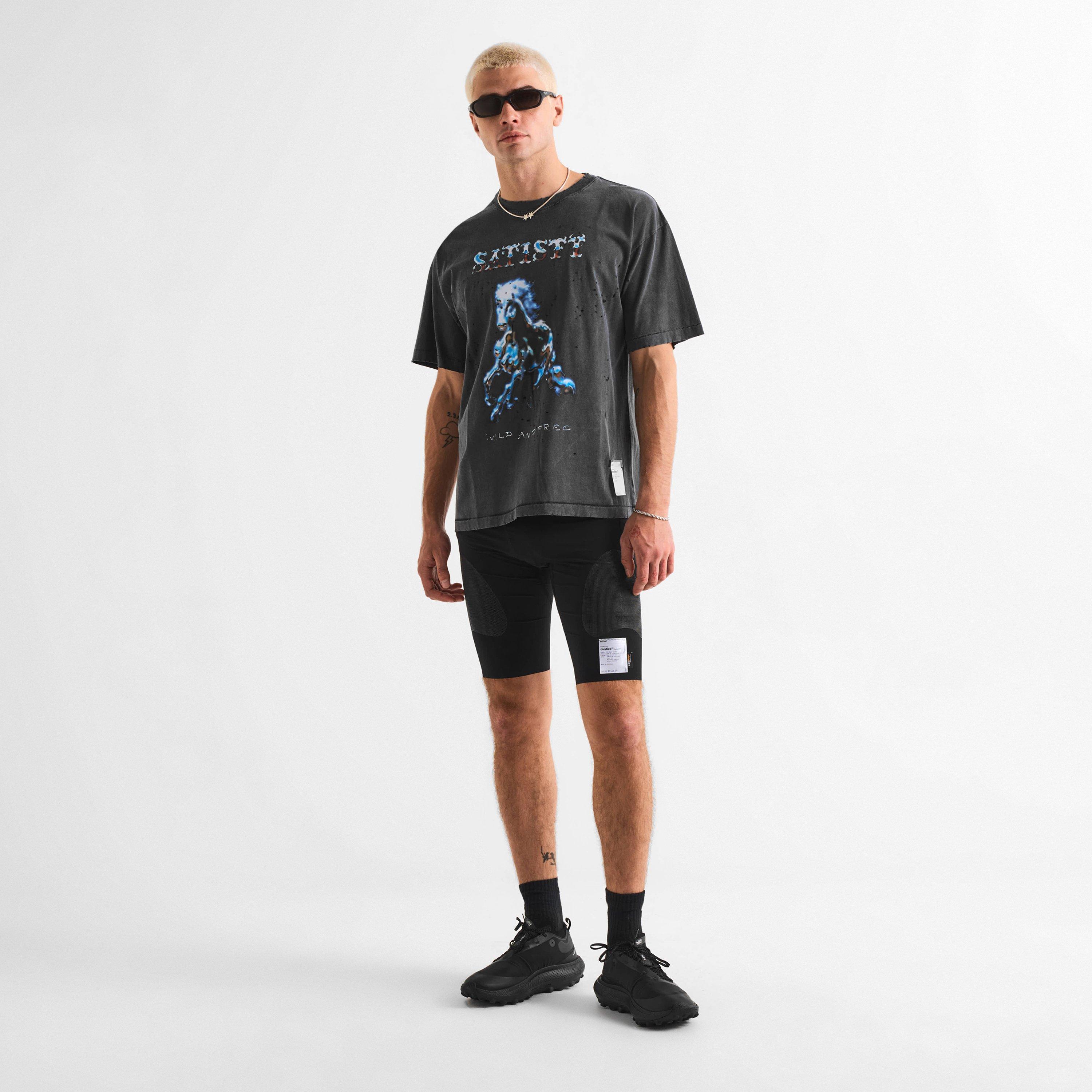 Aged Black - Satisfy - Mens MothTech Wild & Free T-Shirt - 6