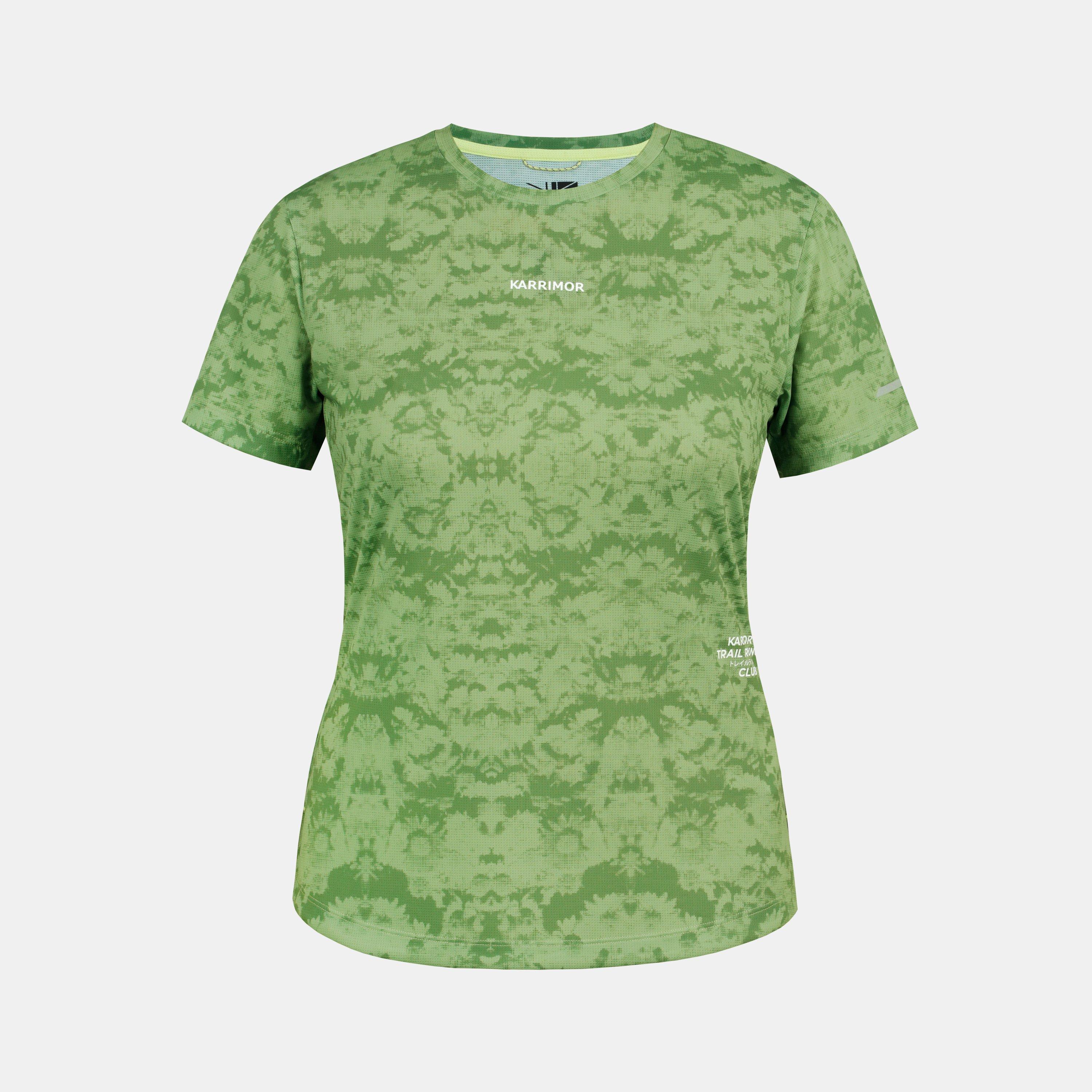 Karrimor Women's Trail Short-Sleeve Performance Running Top - Eden Green - 10 (38)