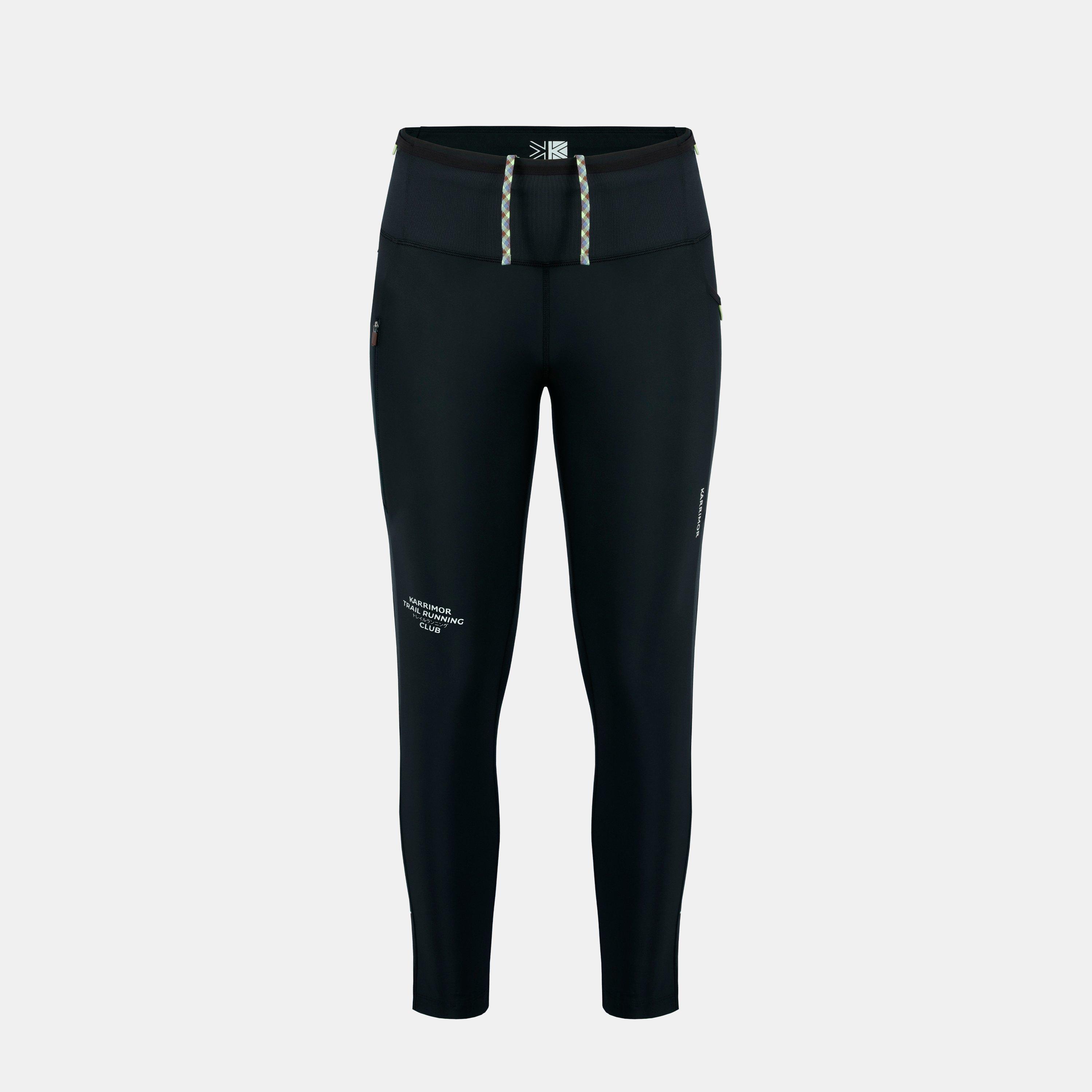 Karrimor Women's Trail Zip Pocket Performance Running Tights - Black - 10 (38)