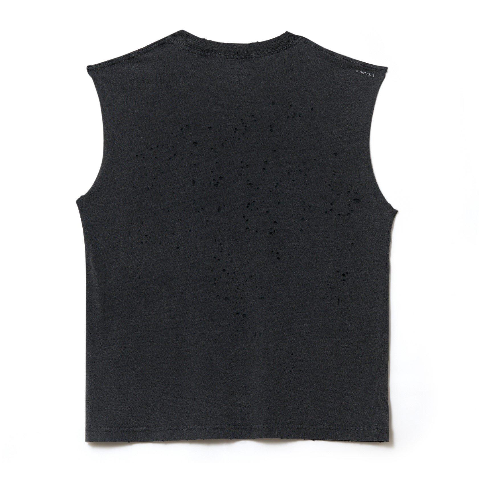 Aged Black - Satisfy - MothTech Muscle Tee - 2