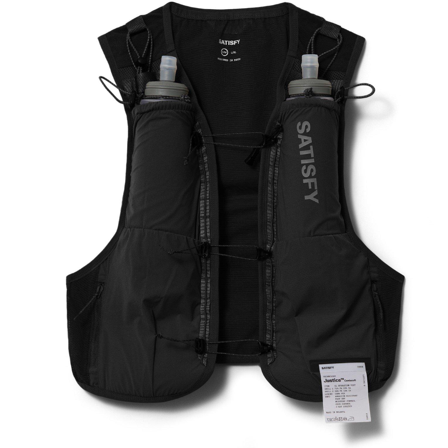 Black SA - Satisfy - Mens Justice Cordura 5L Hydration Running Vest - 1