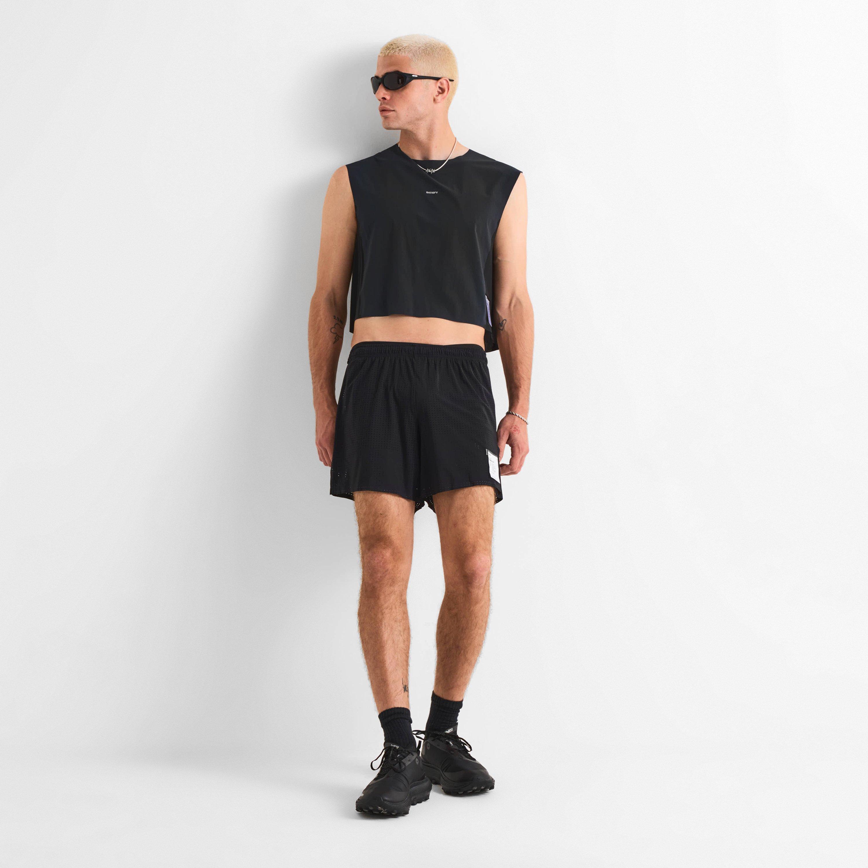 Black SA - Satisfy - Justice Trail Cropped Running Vest - 6