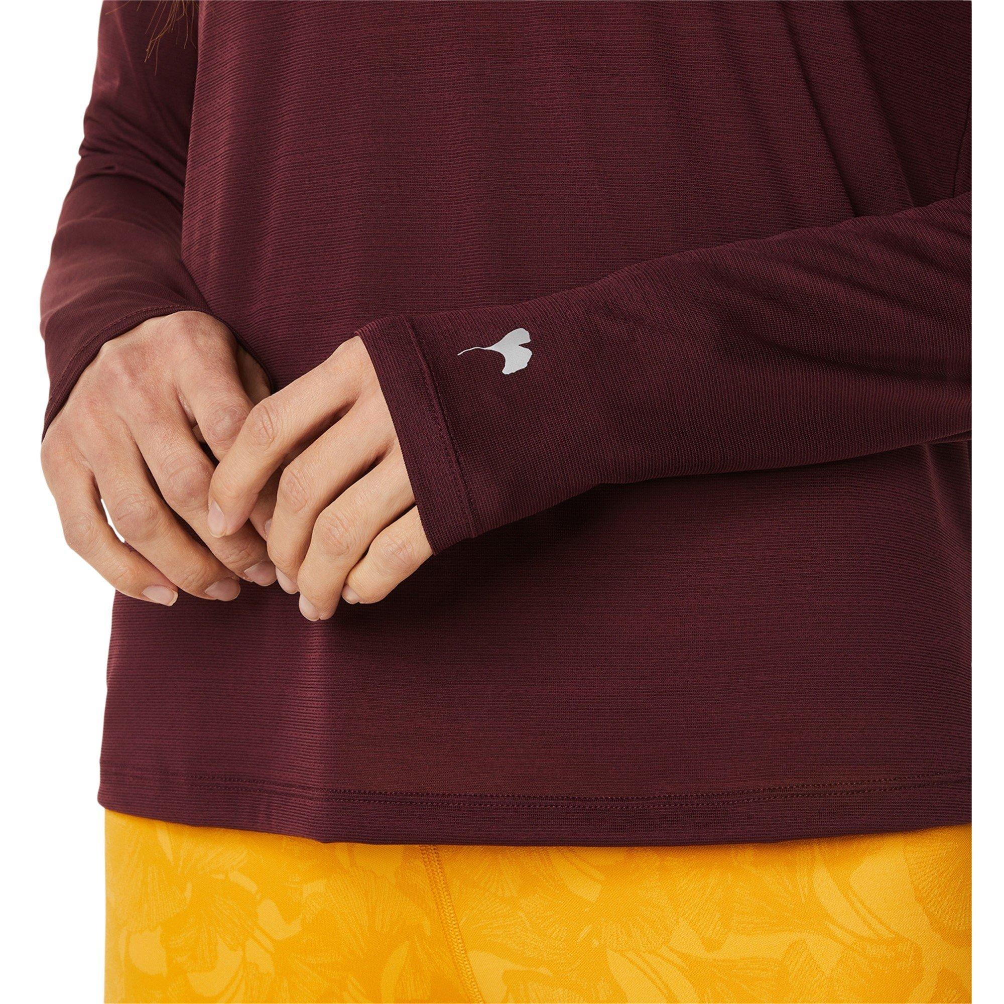 Deep Mars - Asics - Mock Neck Run Long Sleeve T-Shirt - 4