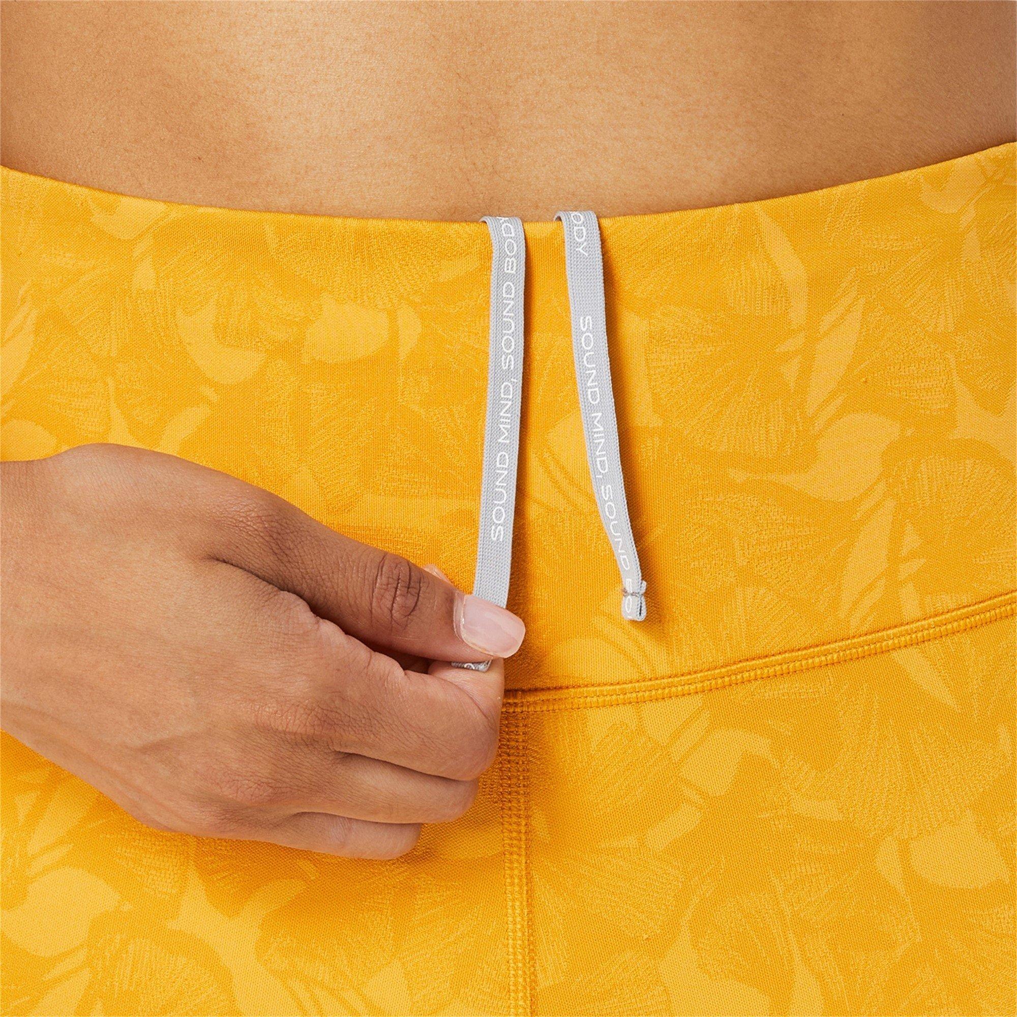 Tiger Gelb - Asics - Jacquard Performance Running Tights - 2