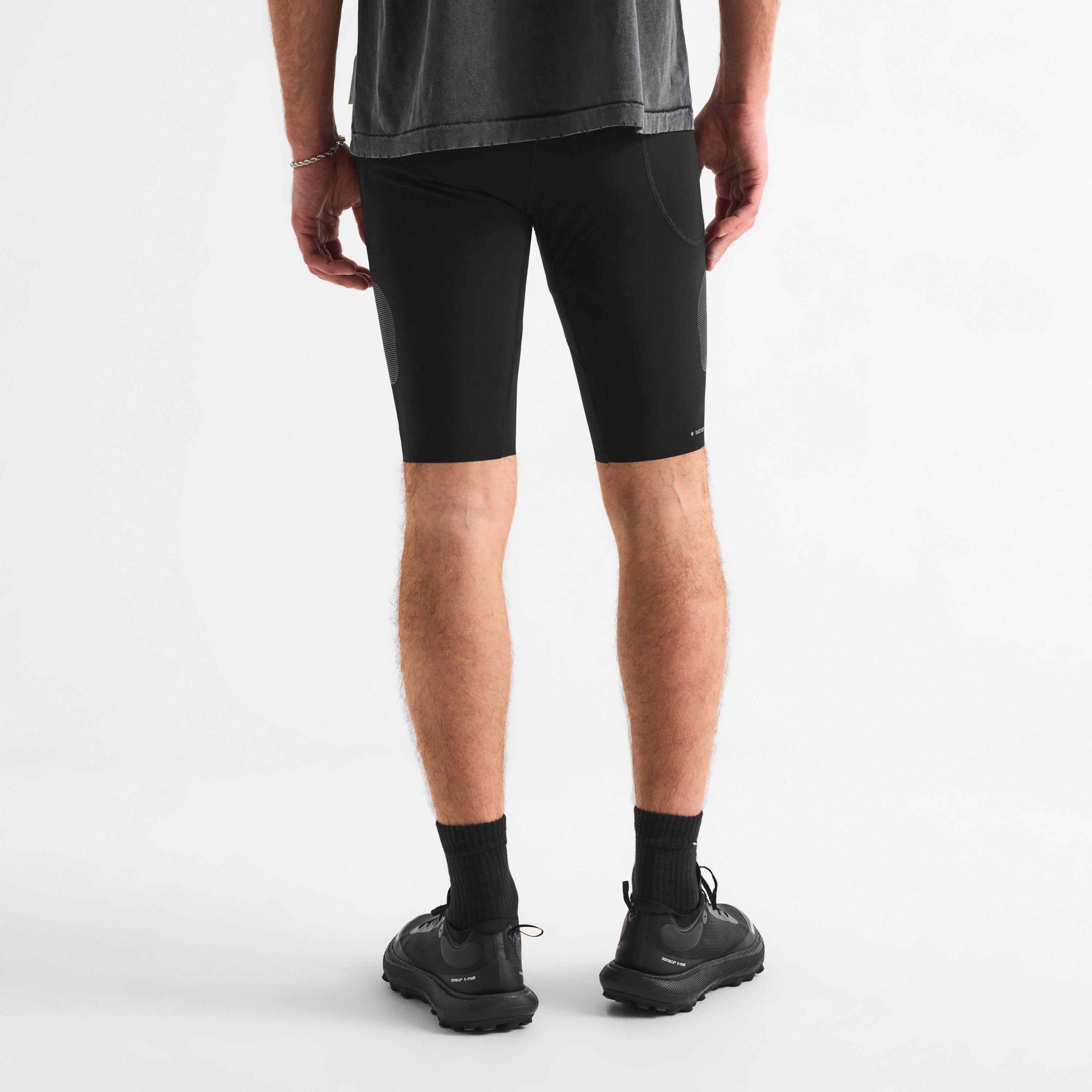 Black - Satisfy - Mens Justice Cordura 9 Half Tights - 4