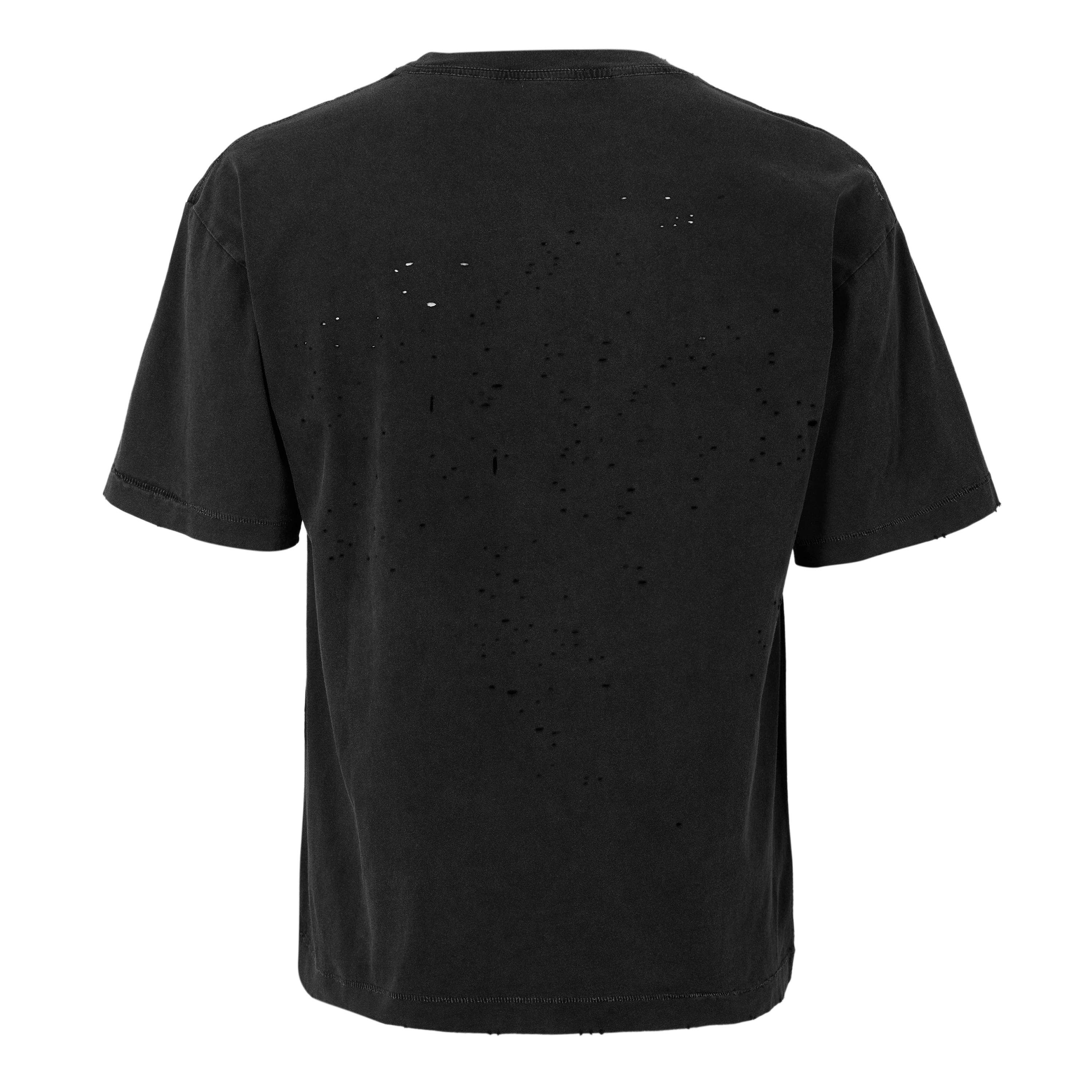 Aged Black - Satisfy - Men's Short Sleeve Performance Running Top - 2