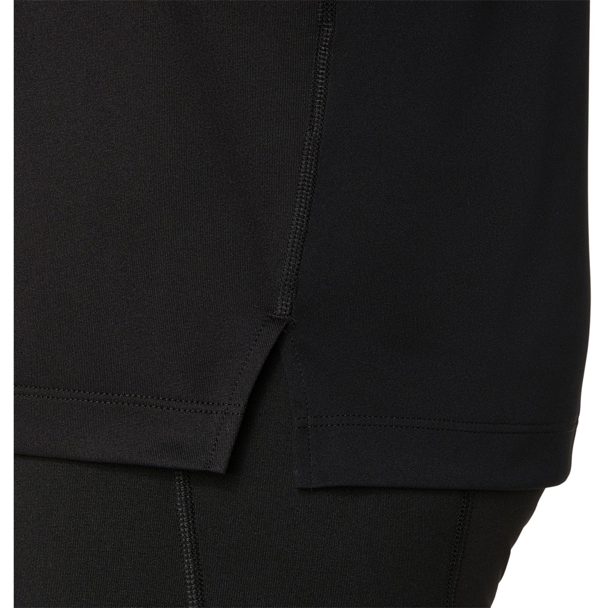 Nero - Asics - Core Ls 1/2 Zip Winter Top Running Mens - 4