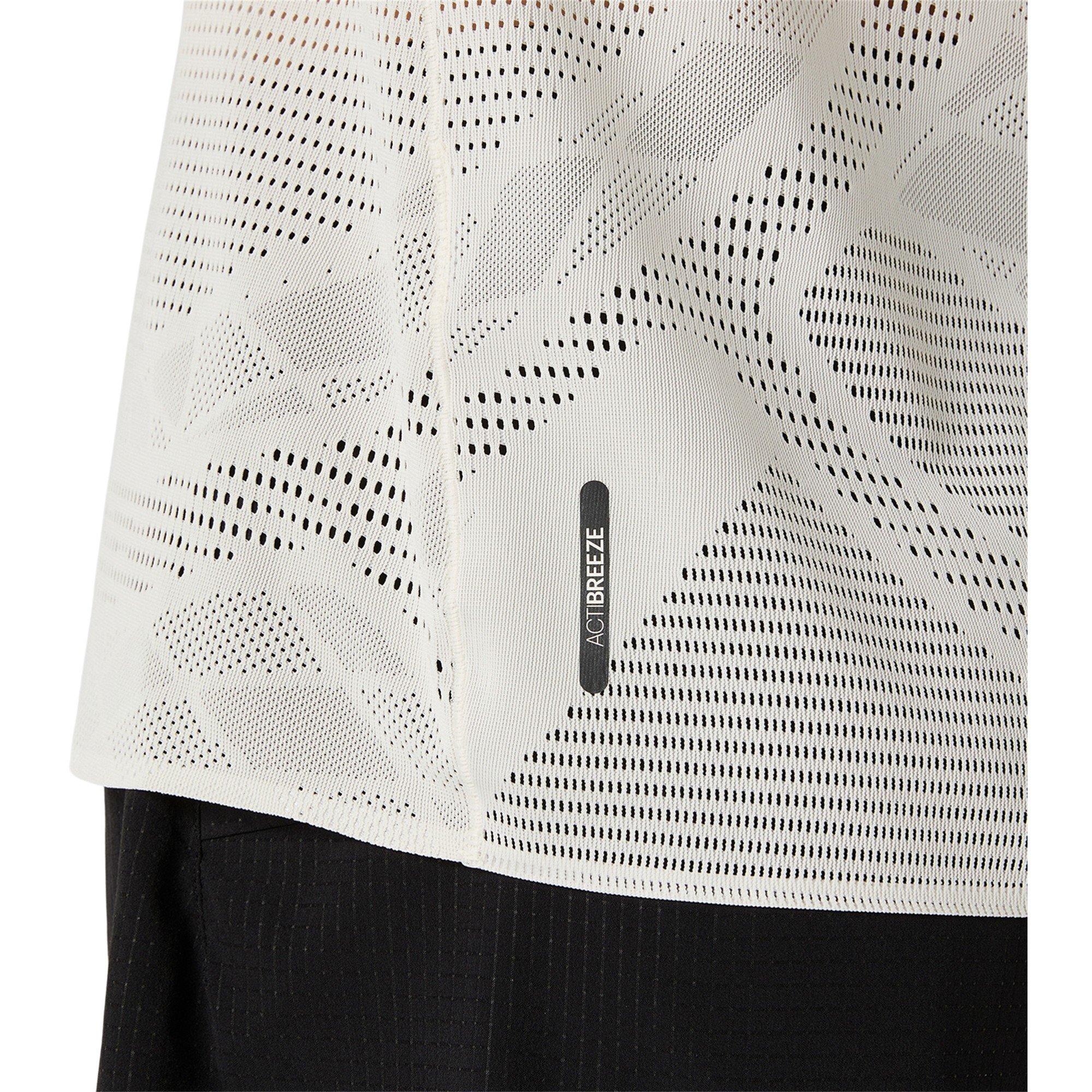 Cream - Asics - Women's Metarun Short Sleeve Running T-Shirt - 4