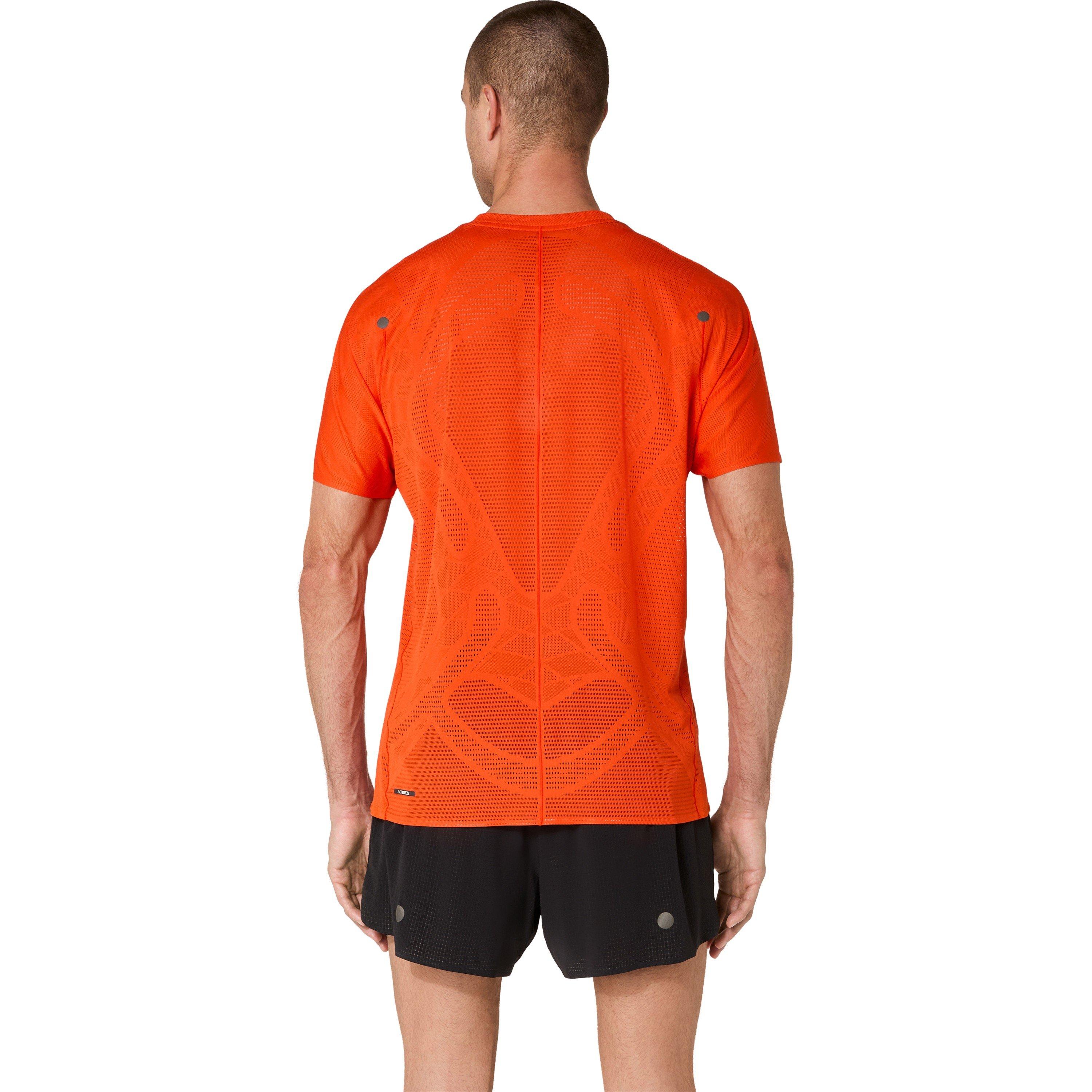 Cherry Tomato - Asics - Men's Metarun Short Sleeve Running T-Shirt - 2