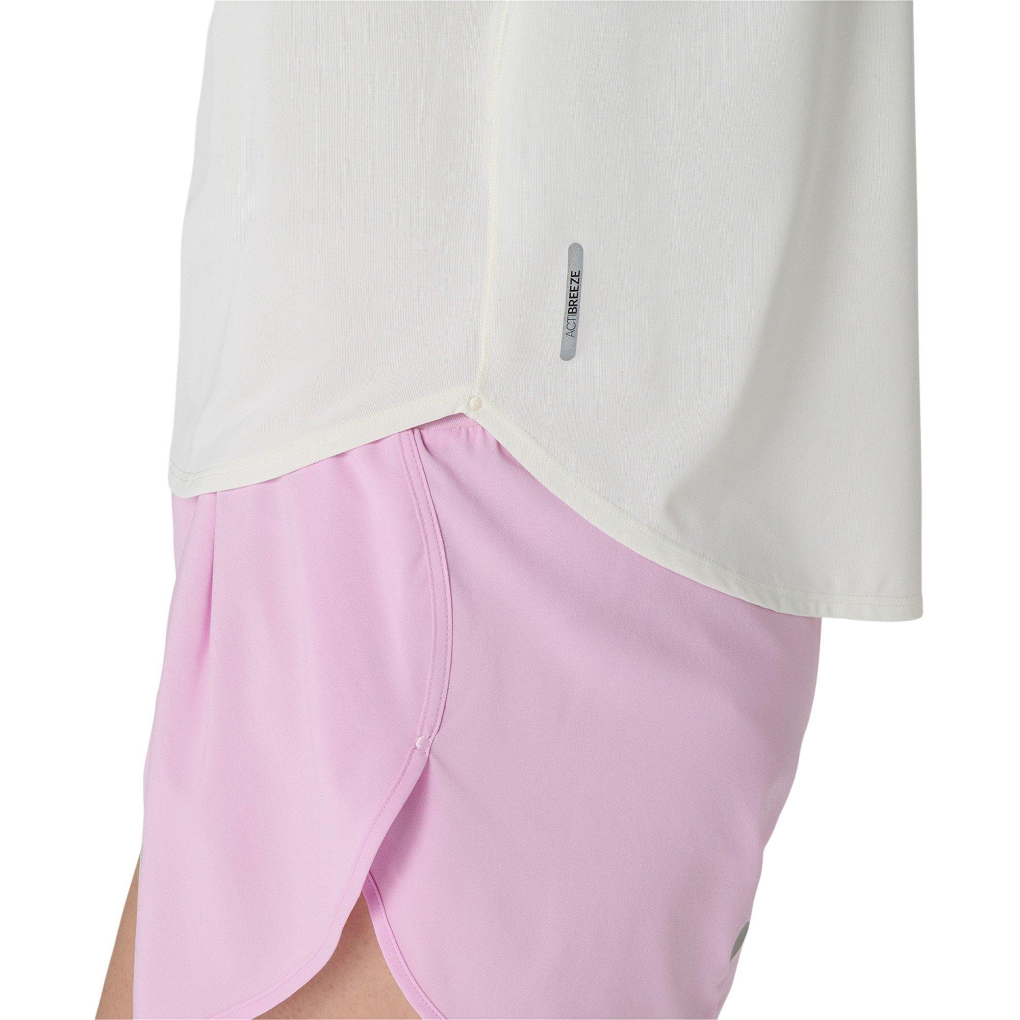 Crème - Asics - Asics Road SS Tee Ld63 - 4