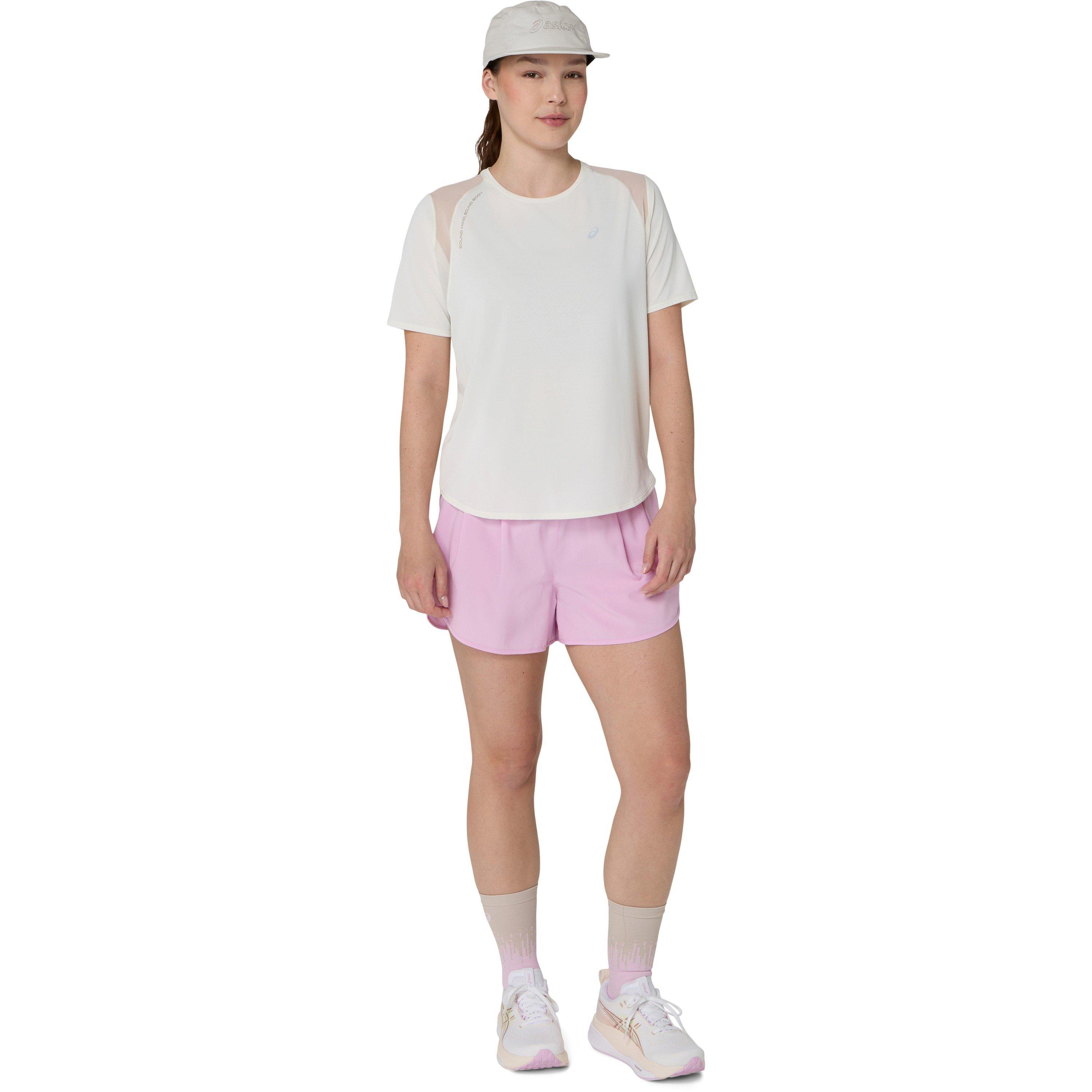 Crème - Asics - Asics Road SS Tee Ld63 - 7